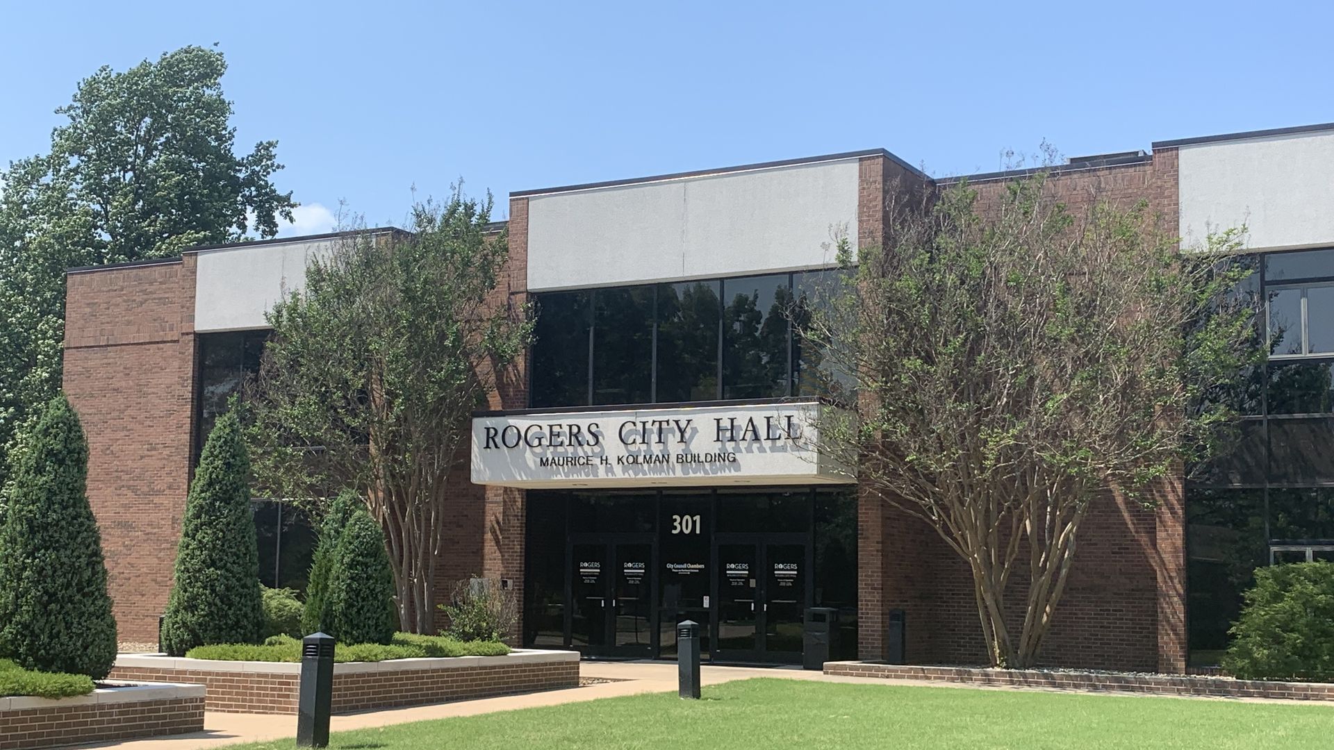 photo of rogers city hall