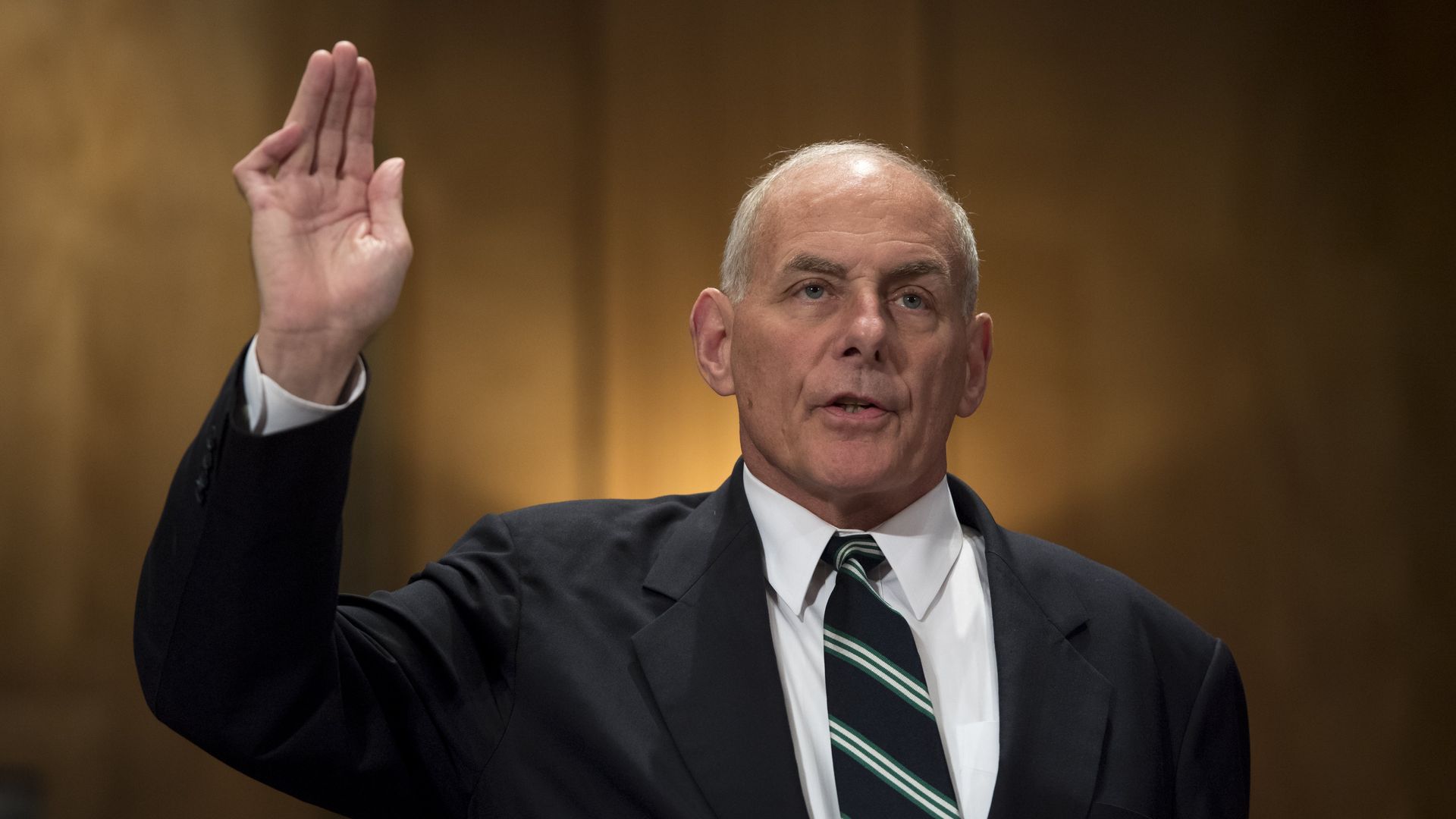 John Kelly discussed a variety of issues during an appearance at Duke University Wednesday.