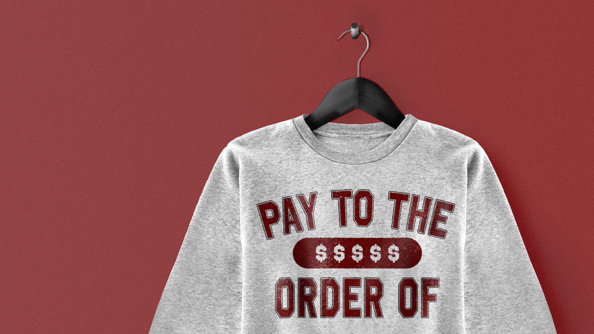 an illustration of a vintage heather grey sweatshirt with the words 