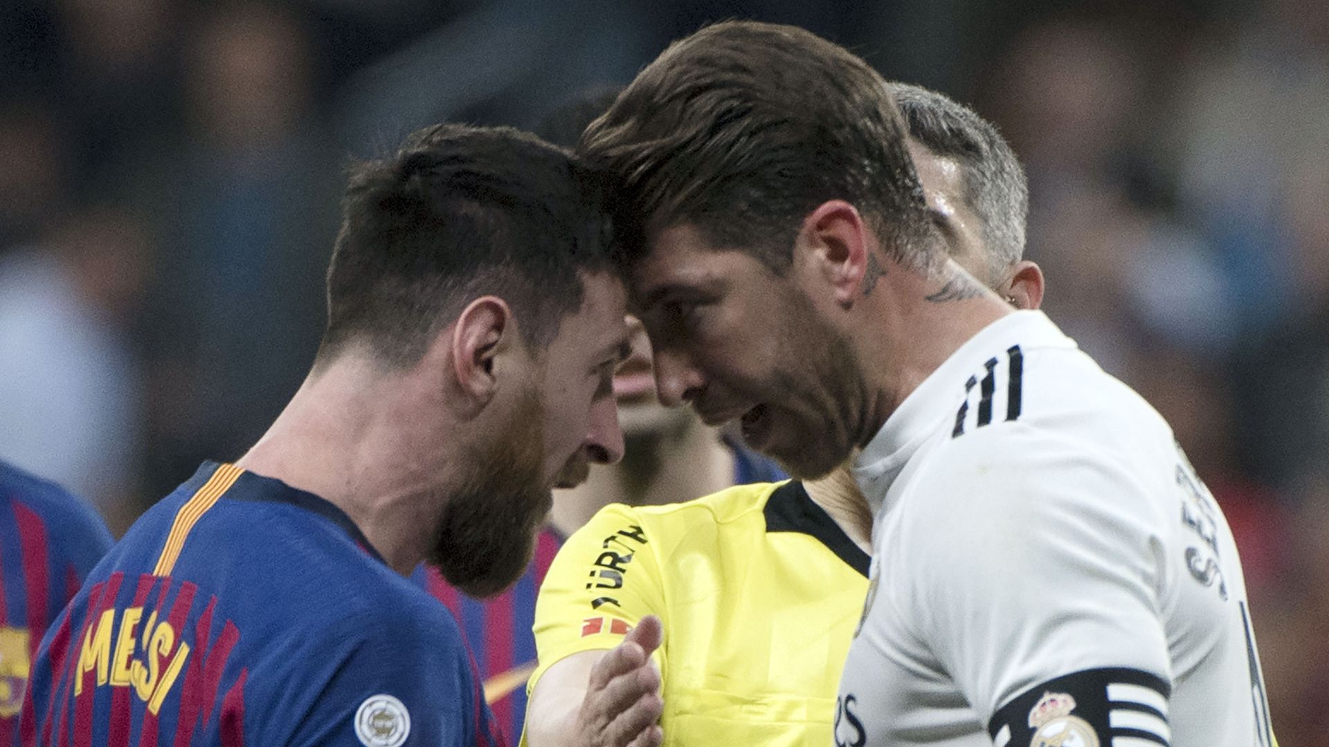 Lionel Messi and Sergio Ramos