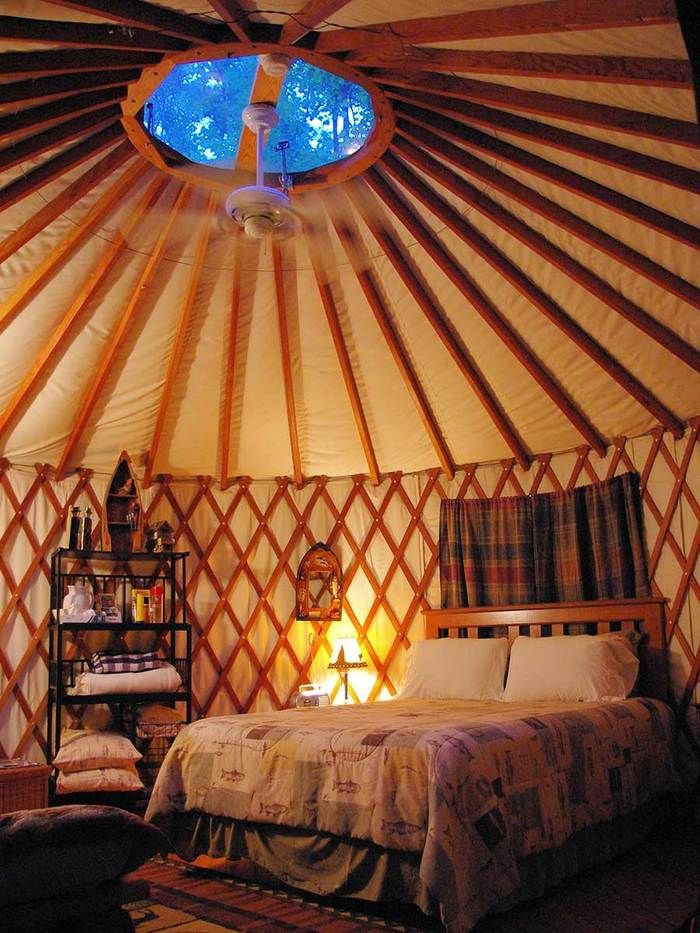 Nantahala-Yurt-interior