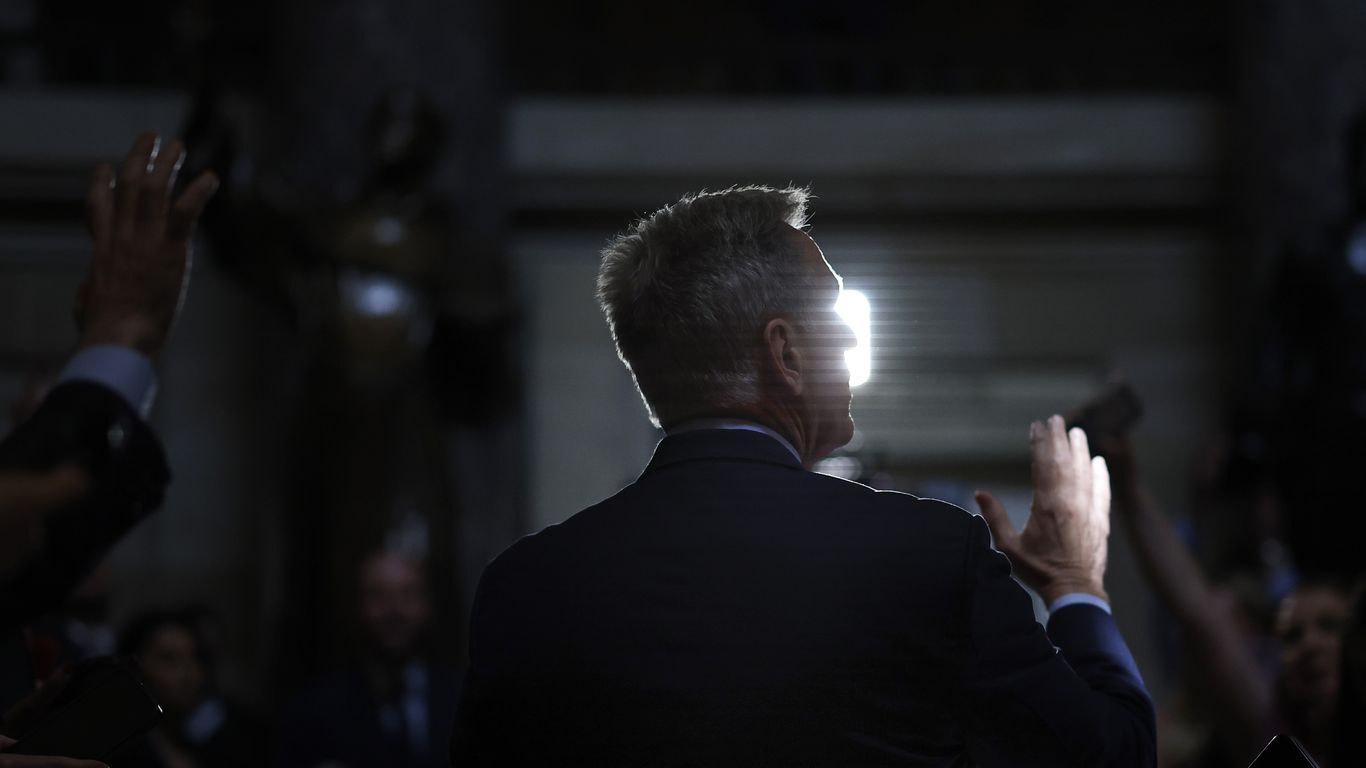 Freedom Caucus eggs on McCarthy's debt ceiling push - Axios