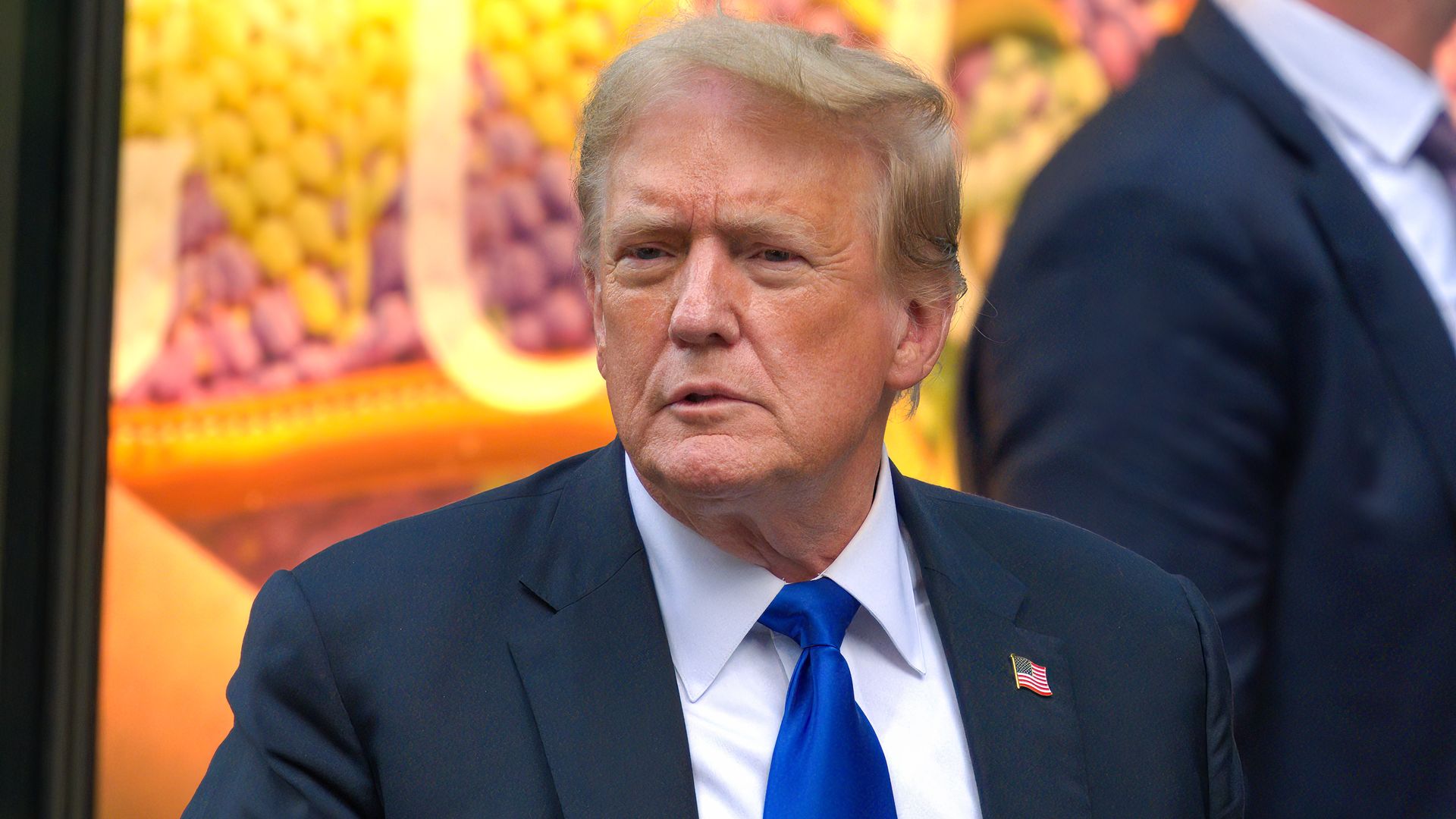 Former President Trump on May 30 in New York City.