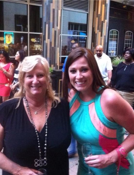 April Smith and her mom