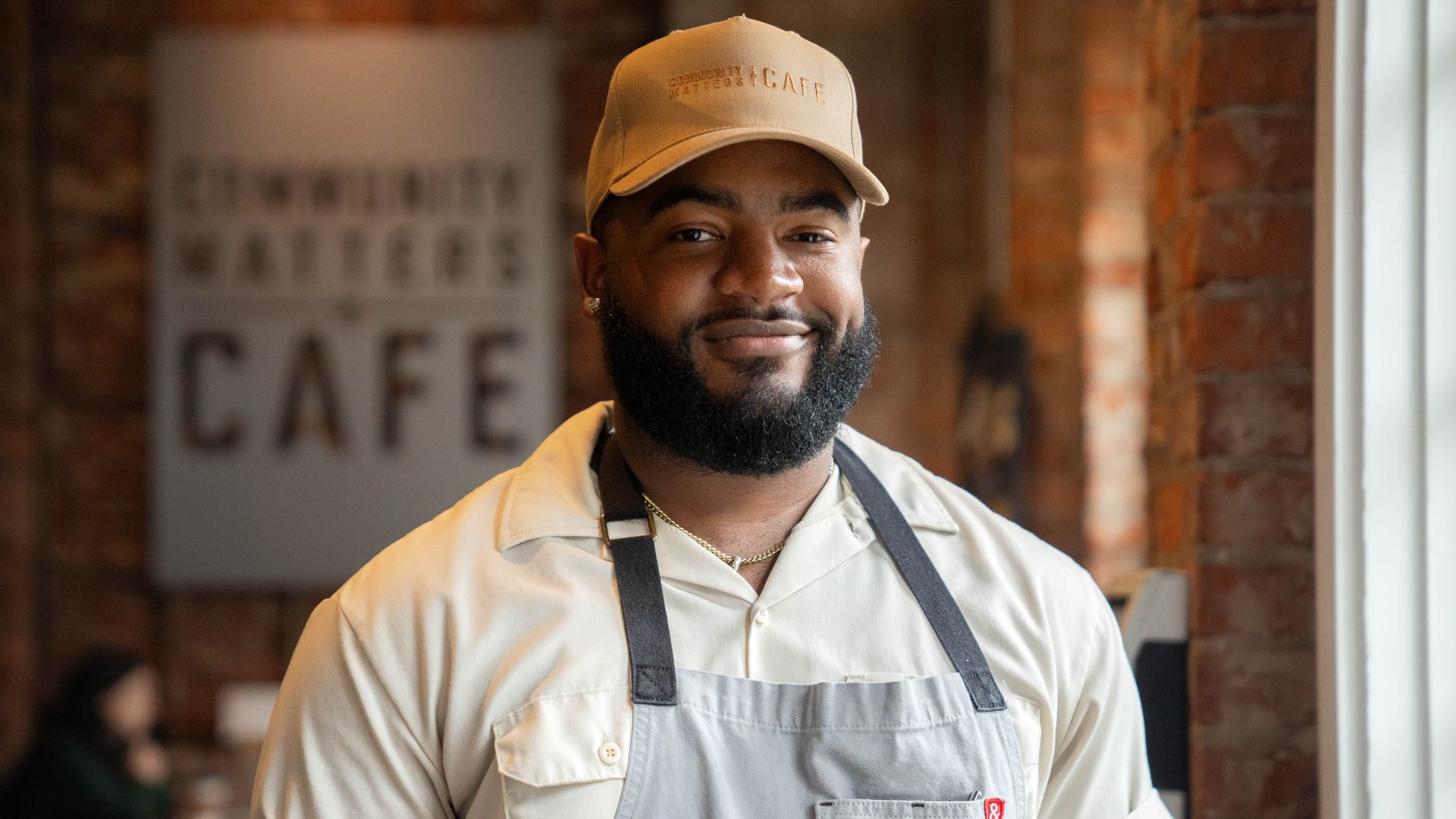 Chayil Johnson. Photo: Courtesy of Community Matters Cafe