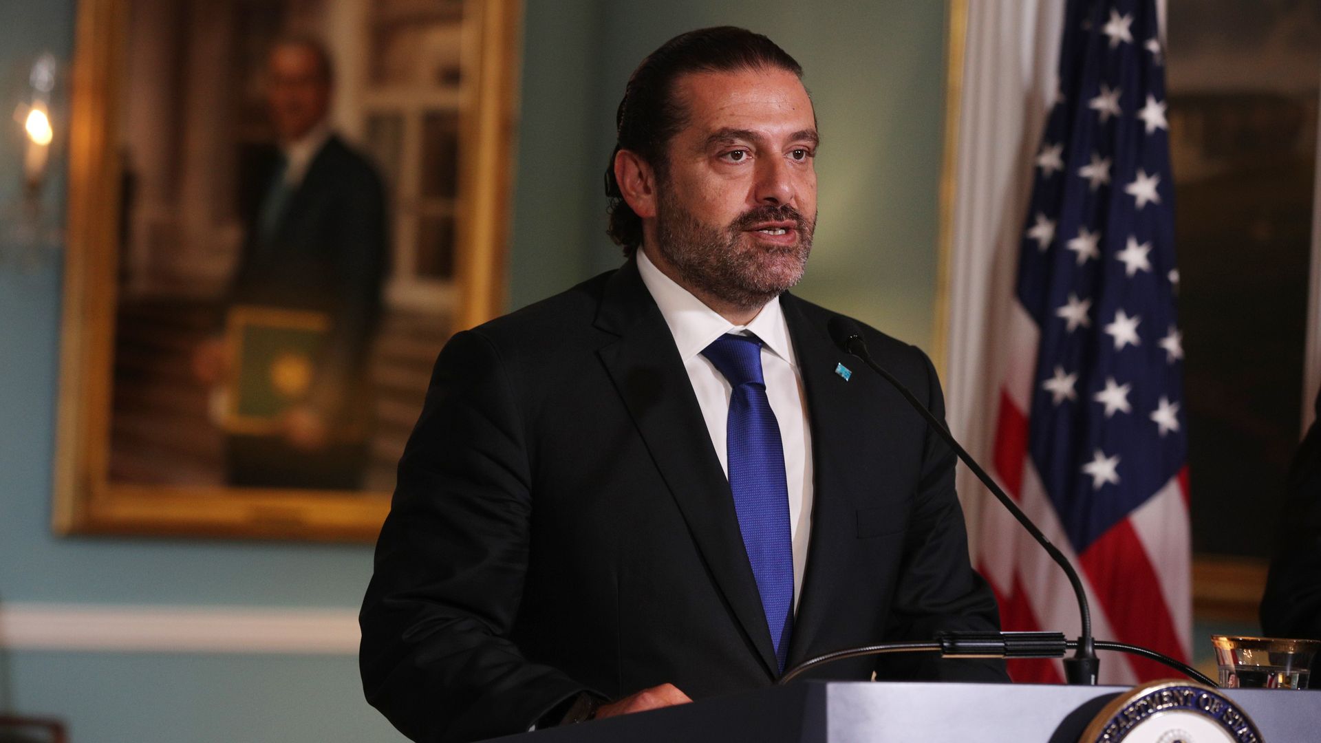 Iranian Prime Minister Saad Hariri