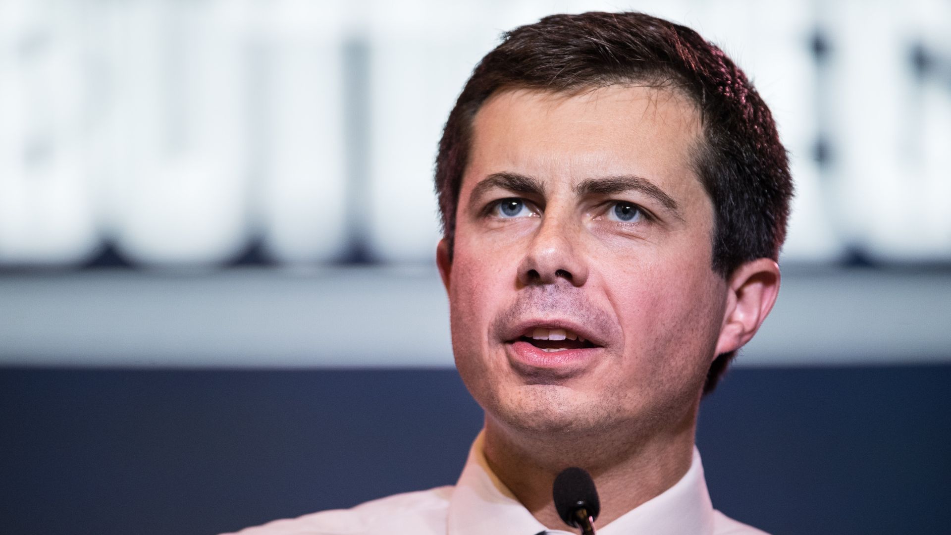 Democratic presidential candidate South Bend, Indiana Mayor Pete Buttigieg addresses the crowd at the 2019 South Carolina Democratic Party State Convention on June 22.