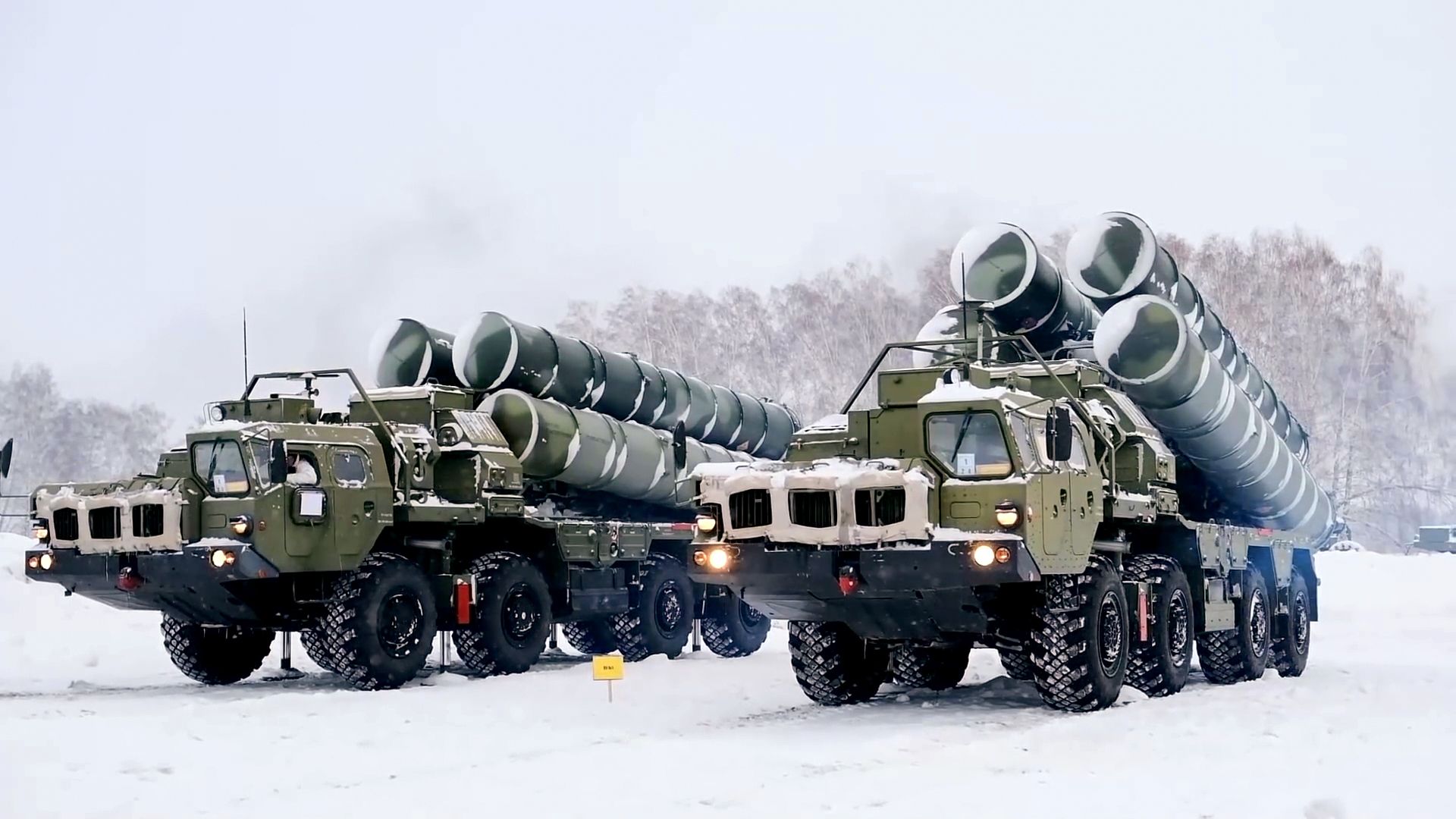 Russian S-400 missile defense systems