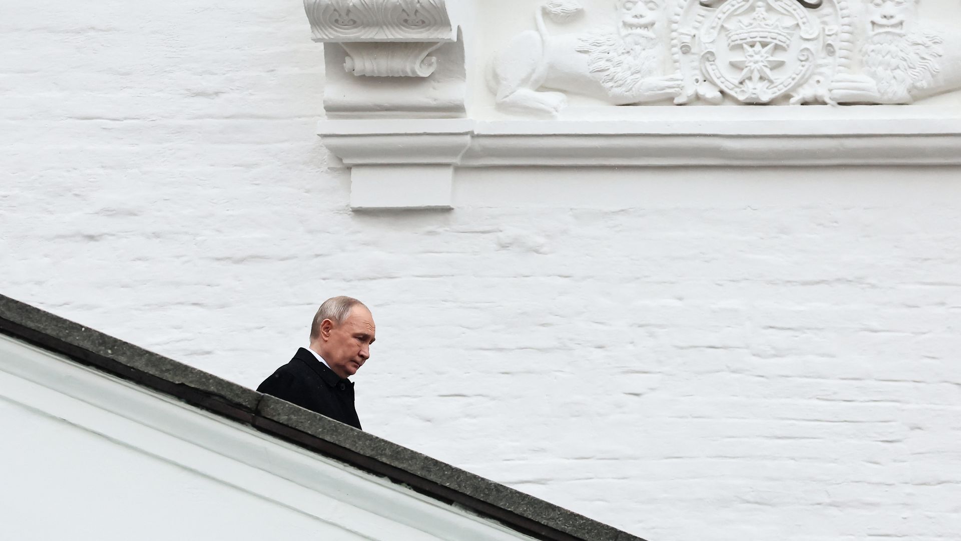 Russian President Vladimir Putin in Moscow on May 7.