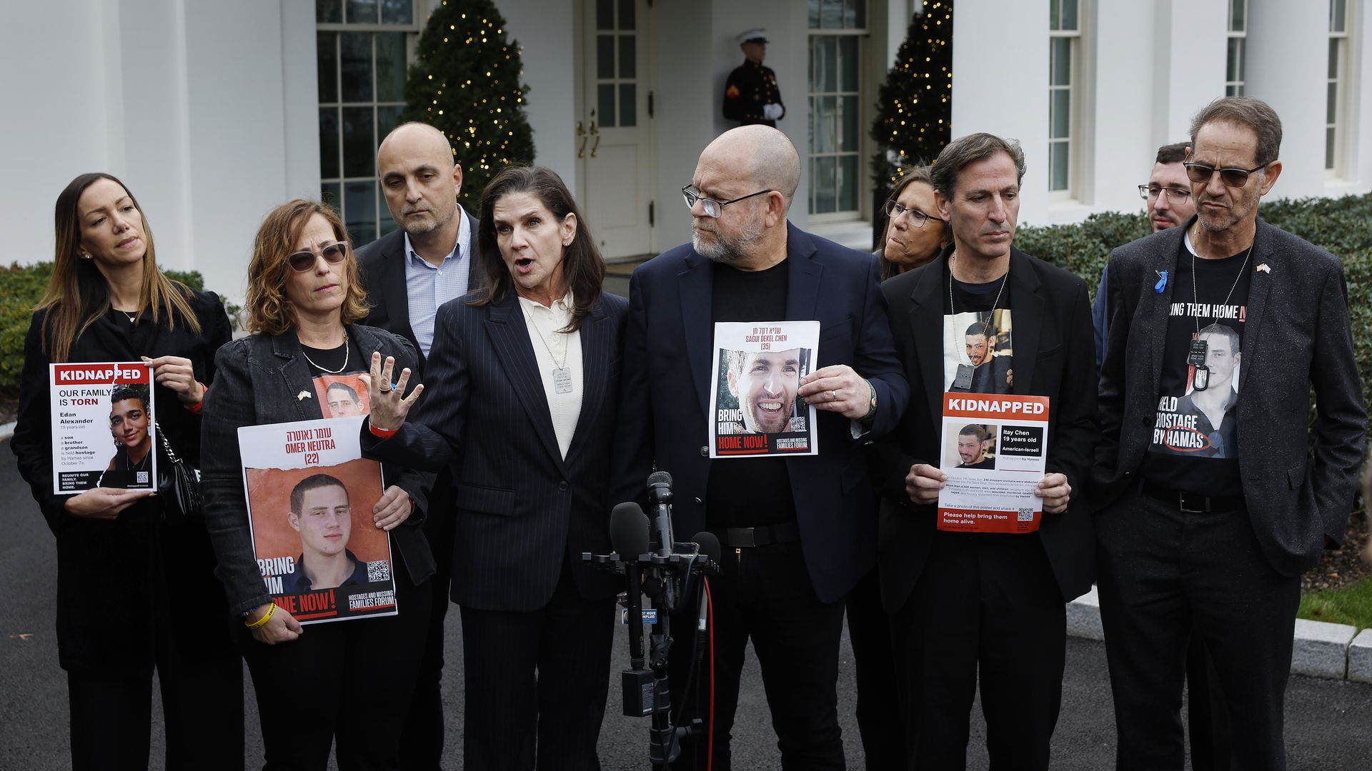 Family members of Hostages