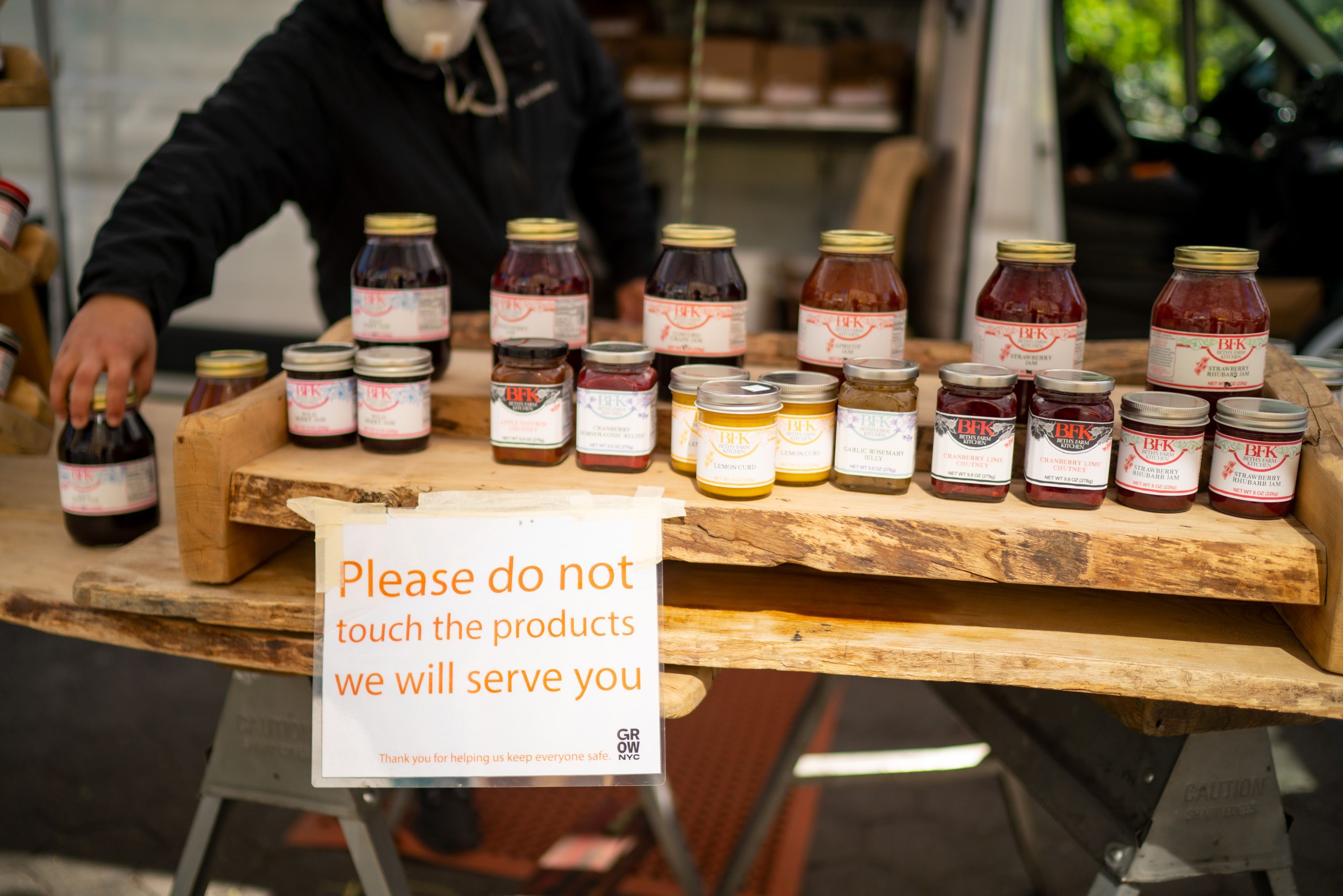 In photos: U.S. farmers markets reopen amid the coronavirus pandemic