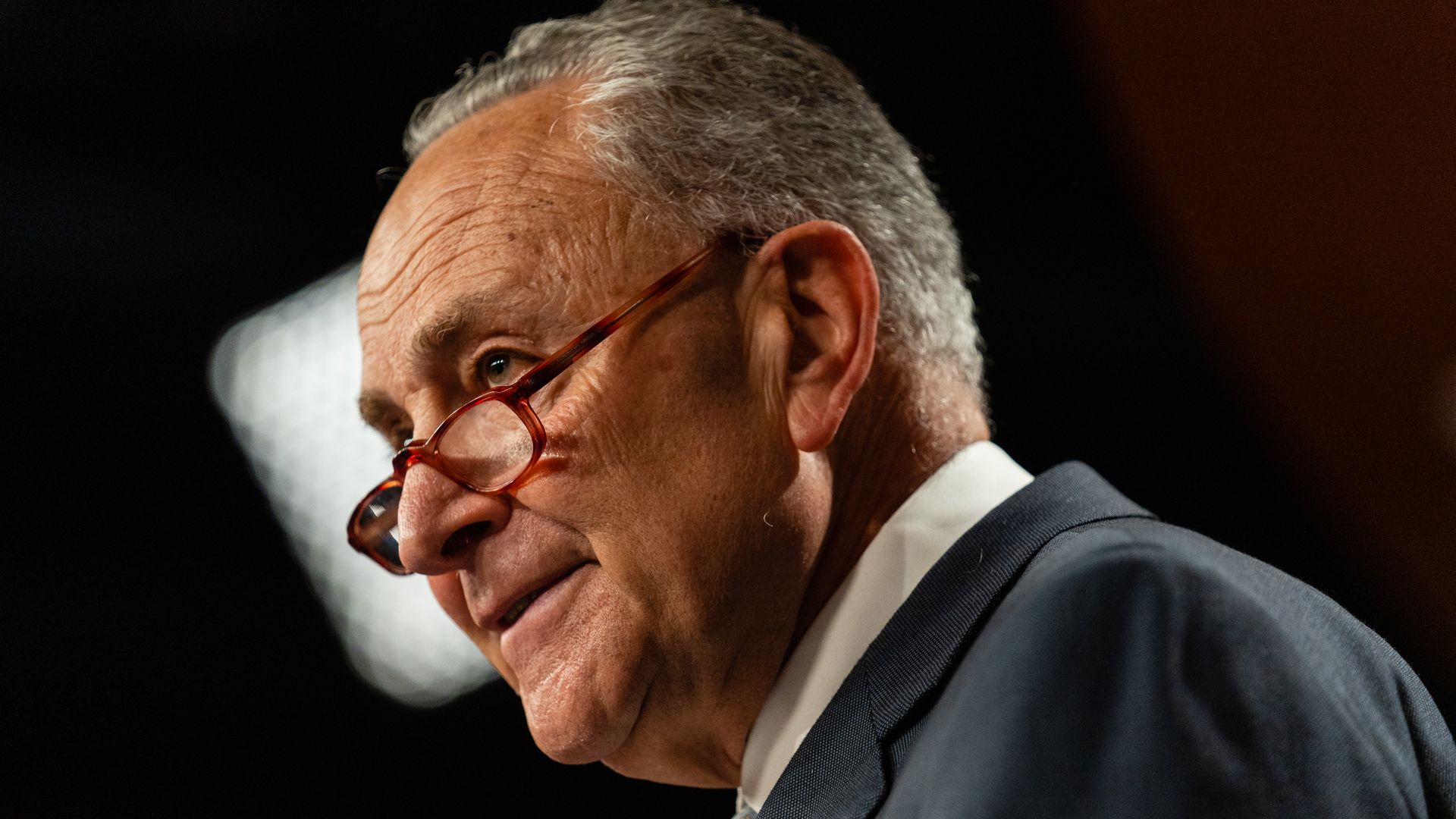 Image of Chuck Schumer. 