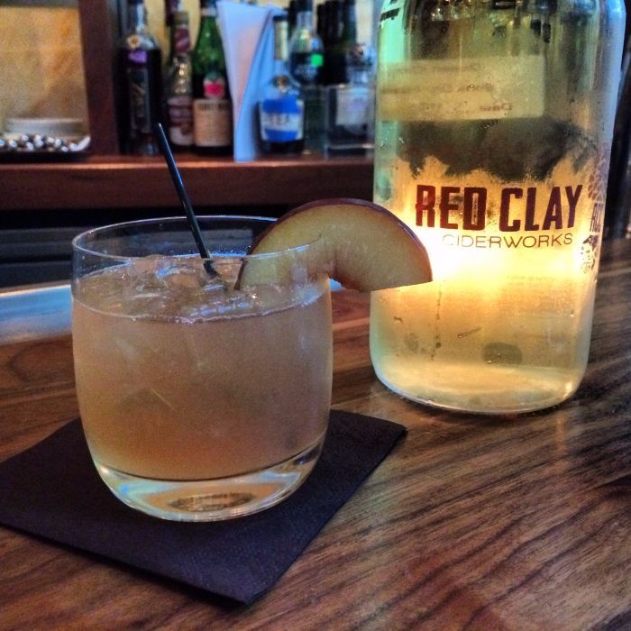 blt steak red clay cider cocktails