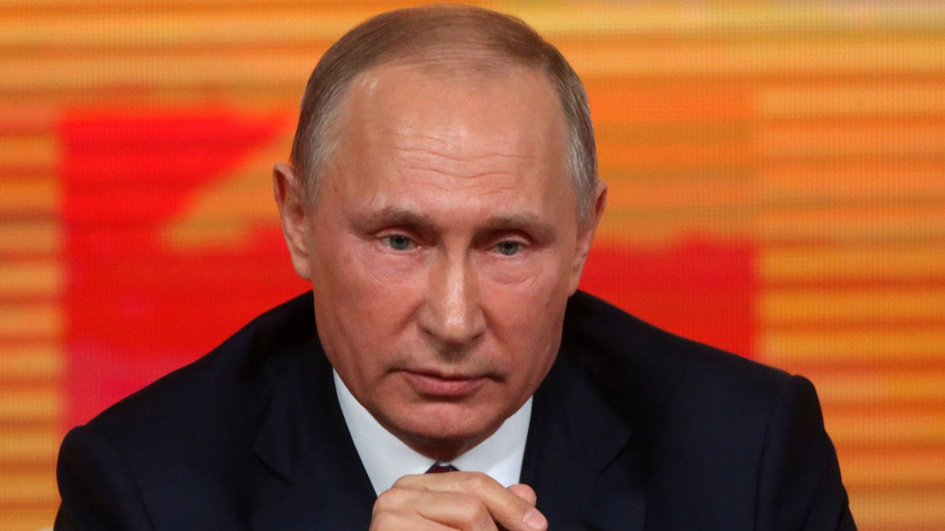 Putin at press conference