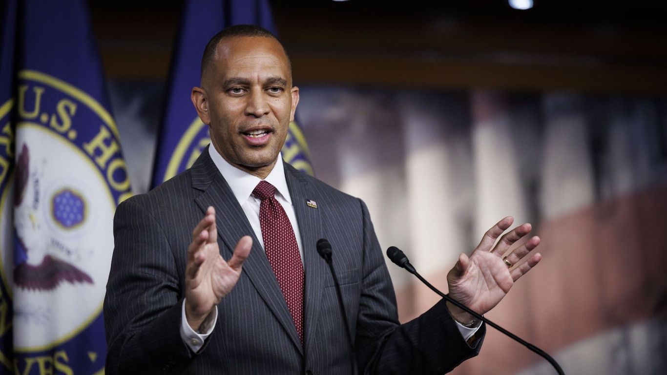 Jeffries tells House Democrats he relayed their concerns to Biden