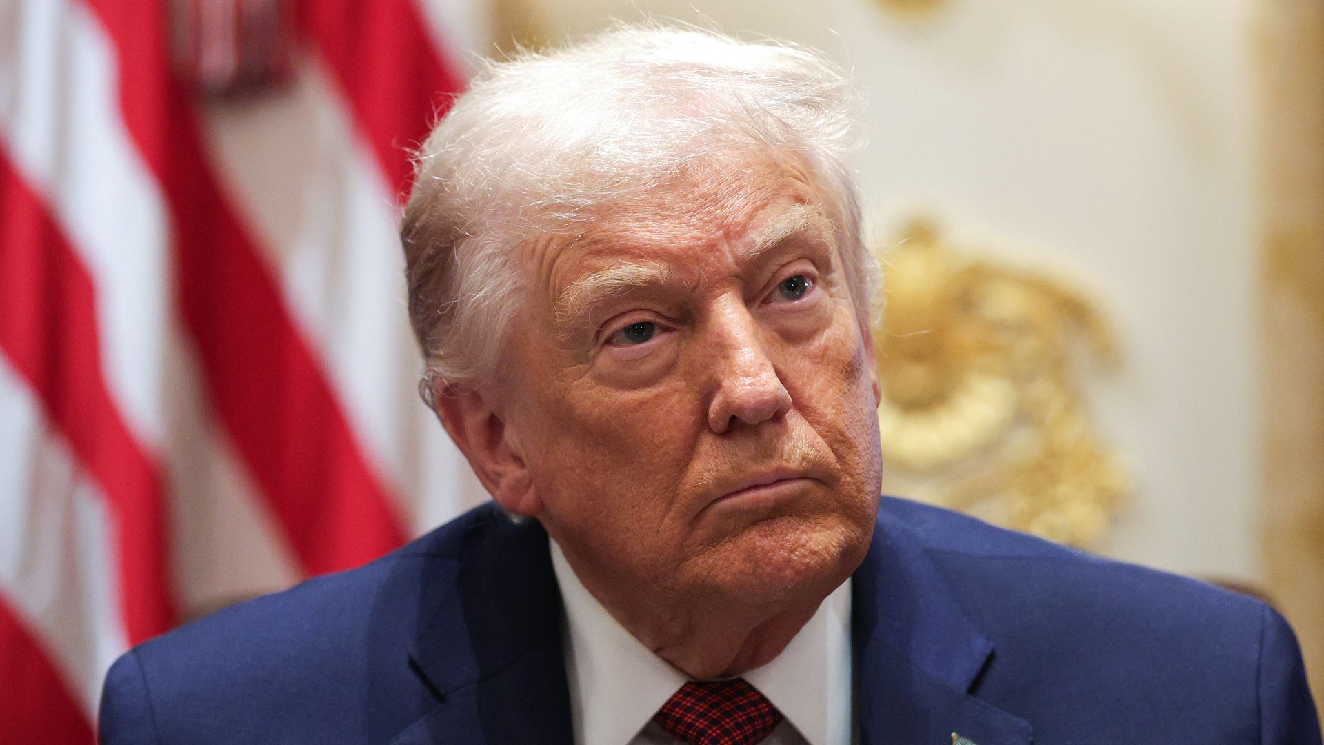 Donald Trump in the Oval Office