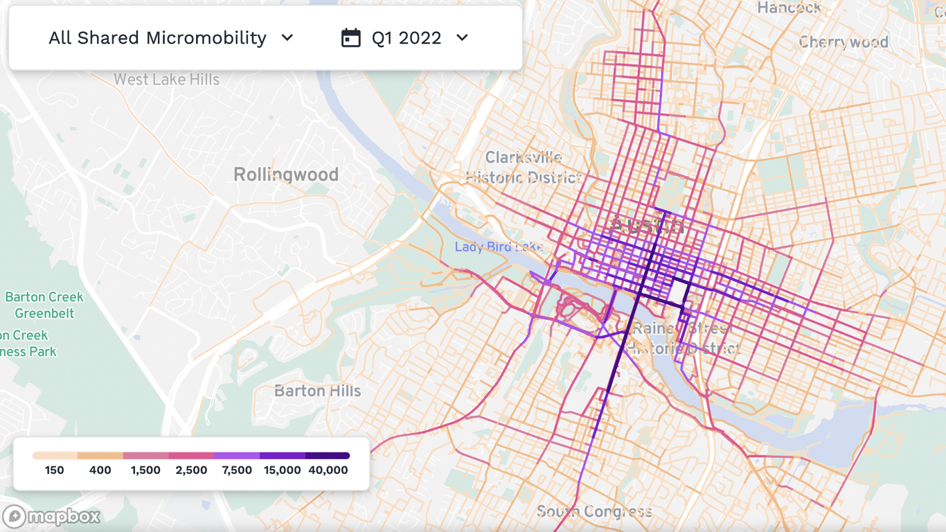 Data: E-scooter rides surged during SXSW - Axios Austin
