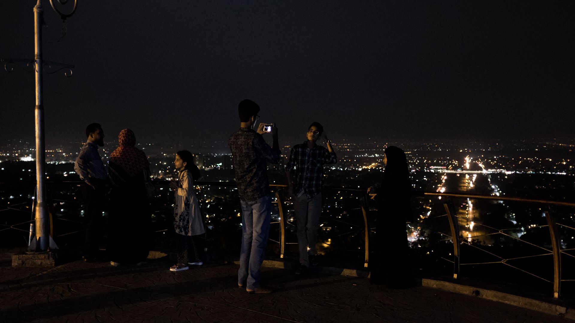 Overlooking Islamabad skyline
