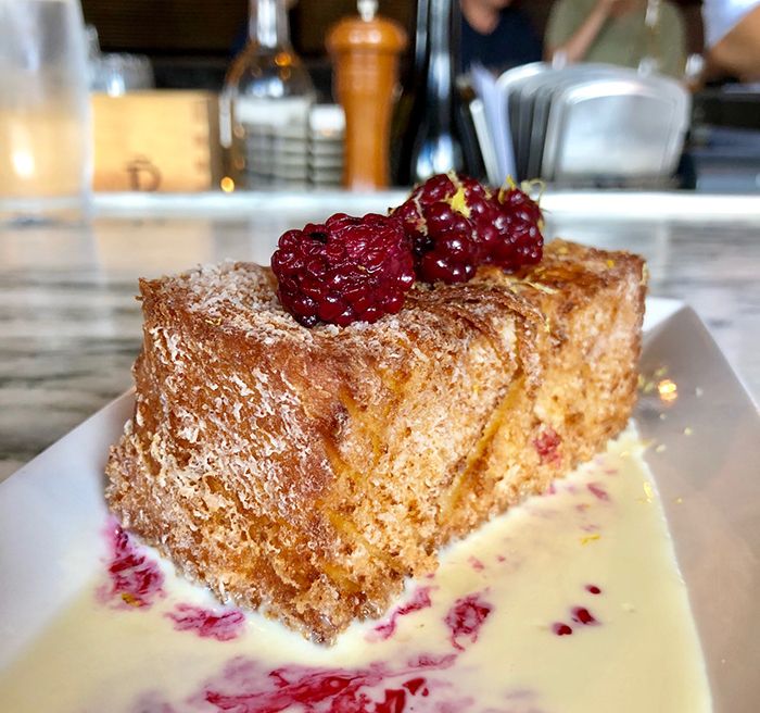 cake at barcelona wine bar charlotte