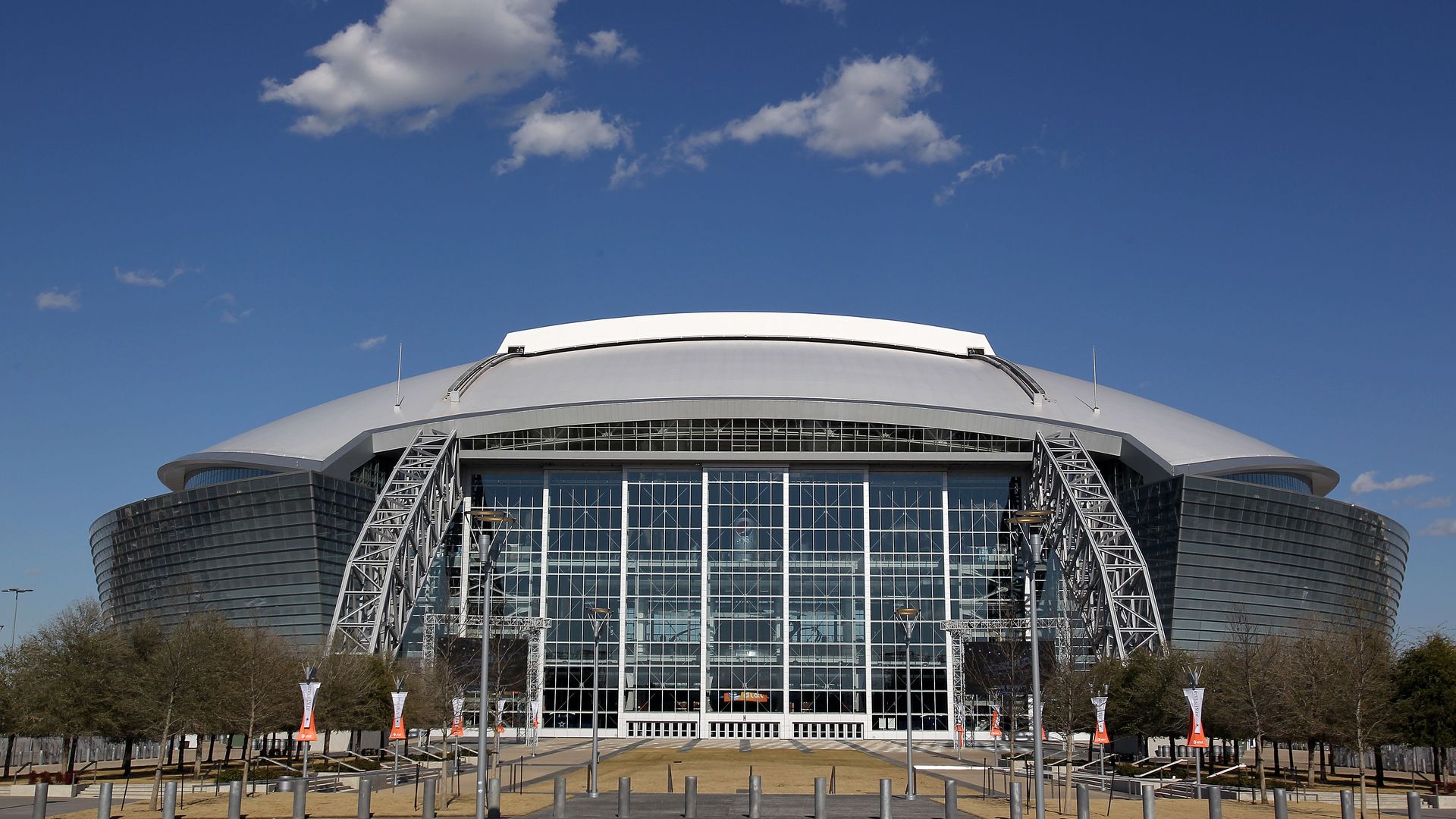 A photo of AT&T Stadium in Arlington 
