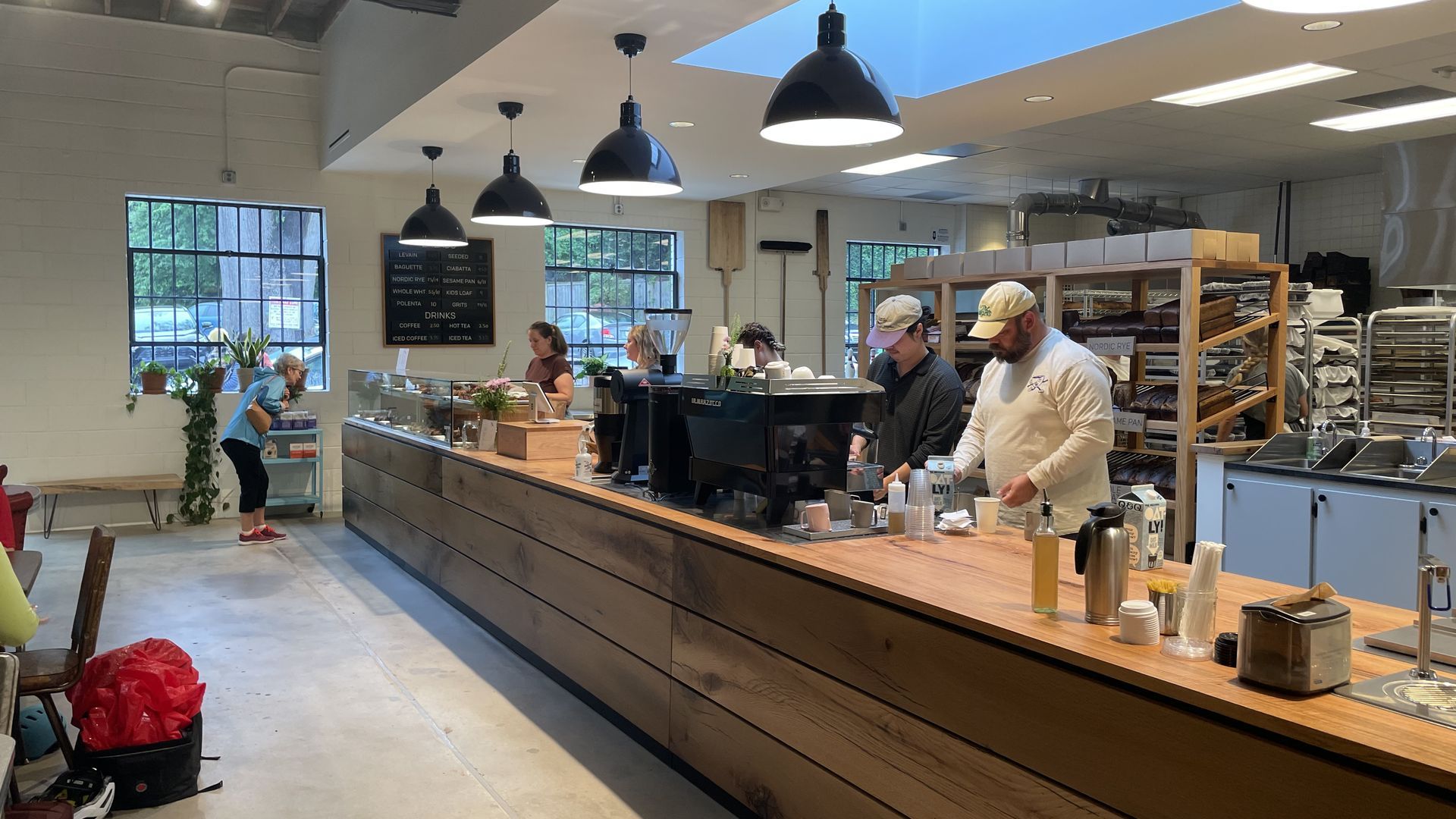 Inside Boulted Bread