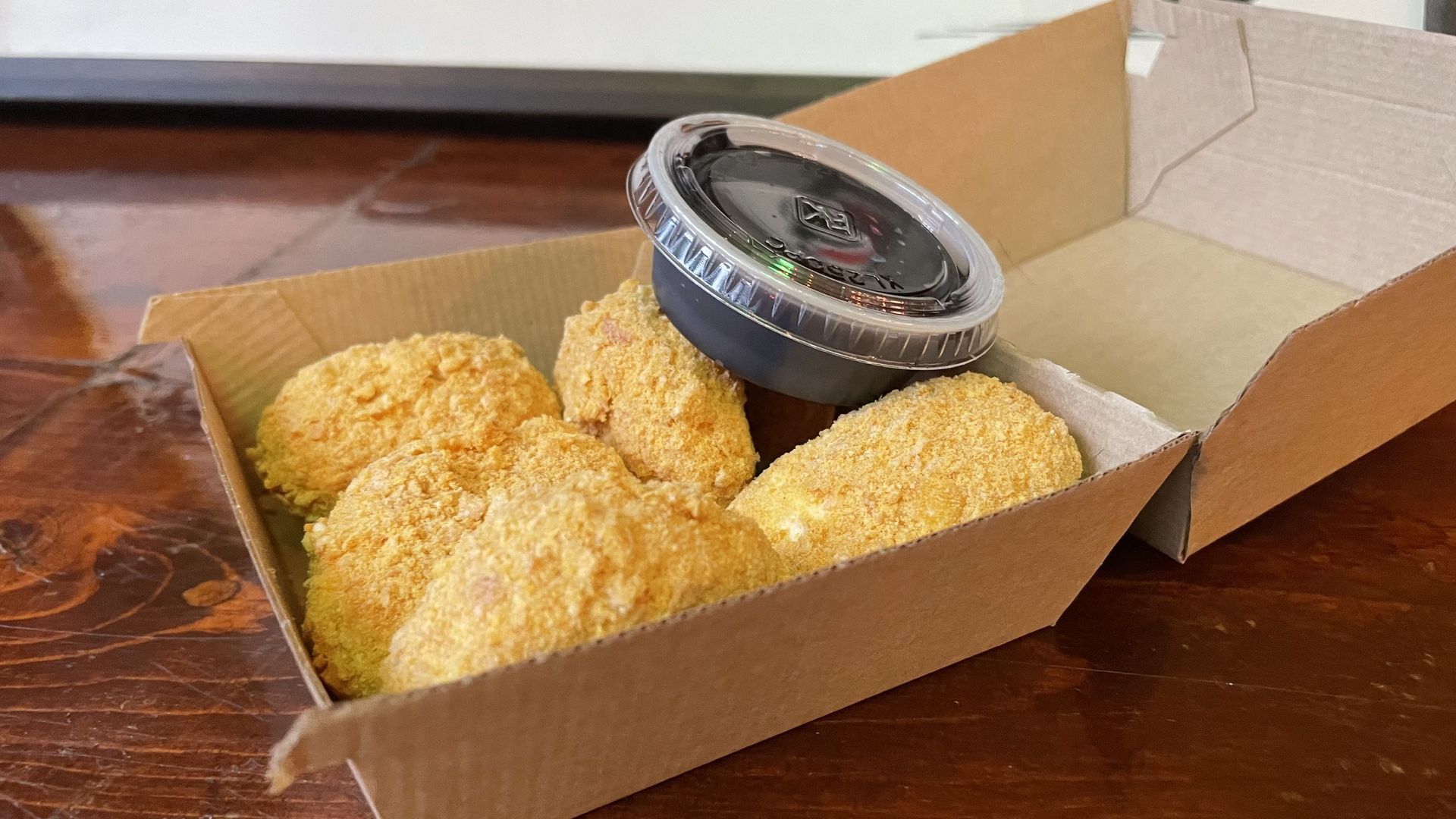 Ice cream chicken nuggets