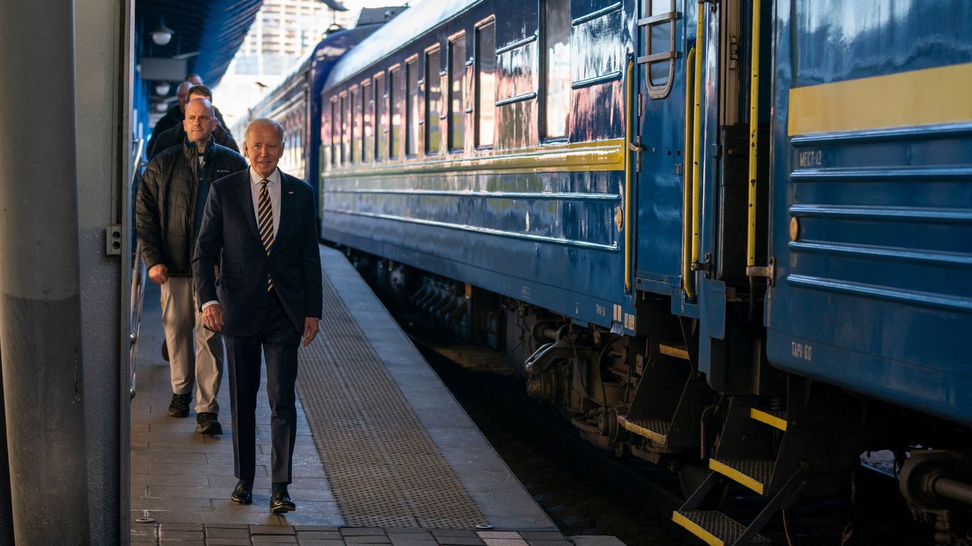 How Biden secretly visited Ukraine