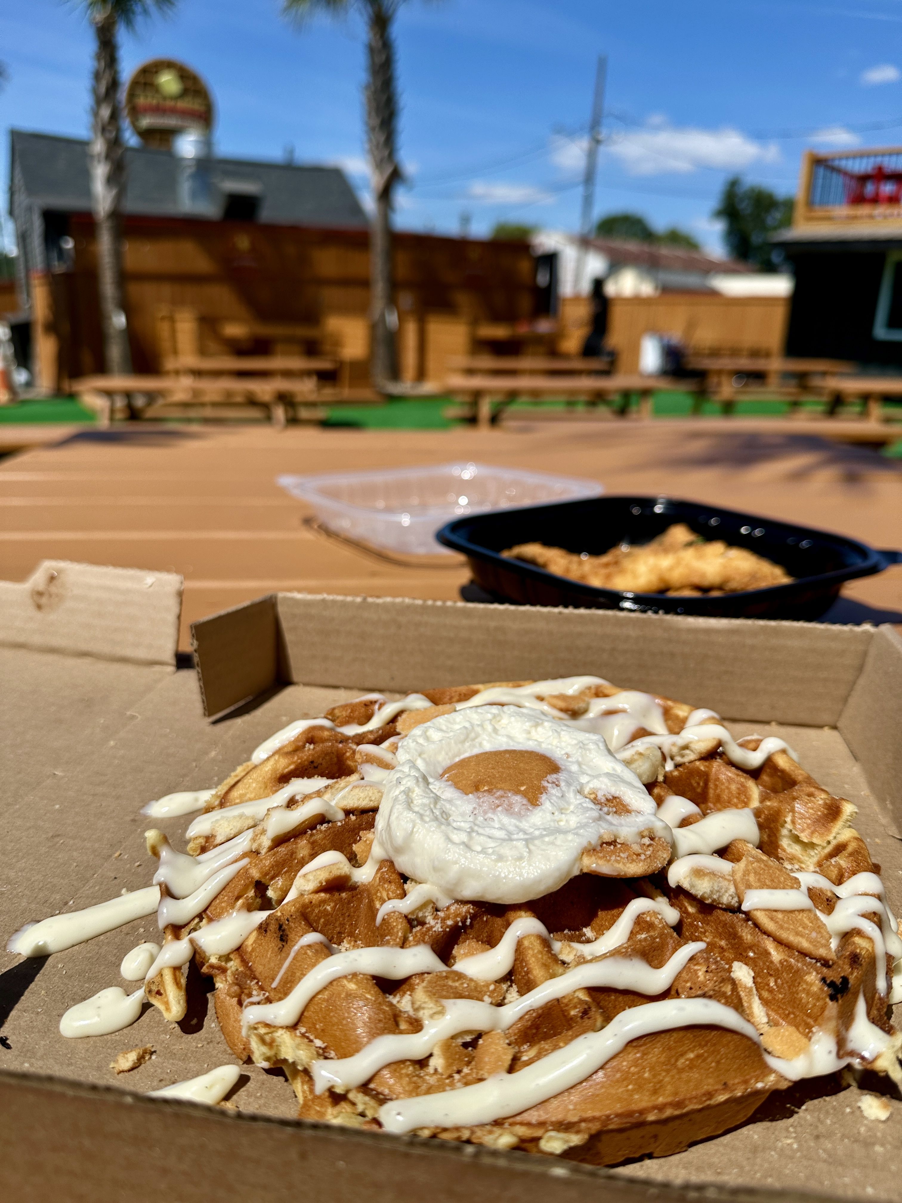 no knife chicken and waffles dababy charlotte restaurant now open