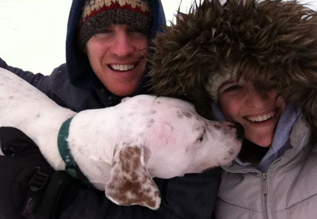 Martins-with-dog