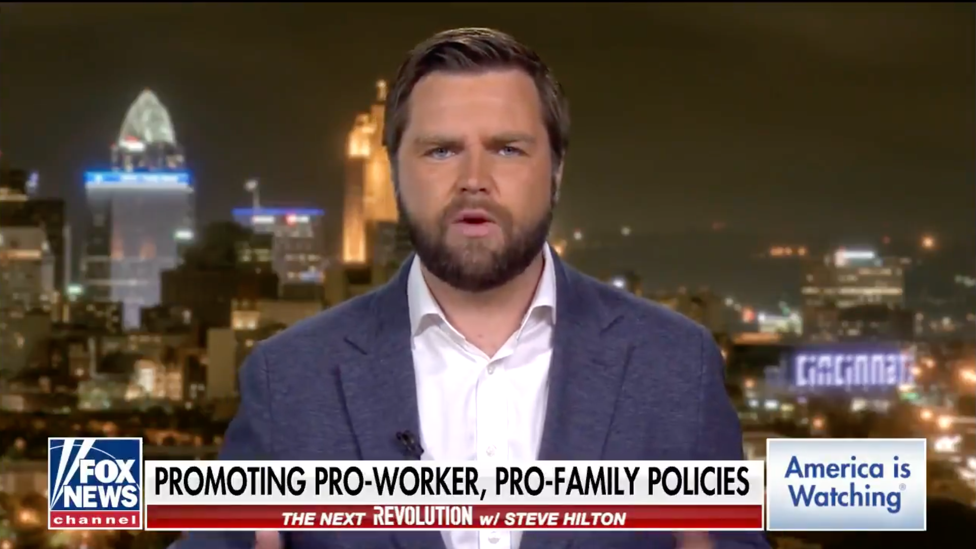 JD Vance on Fox News