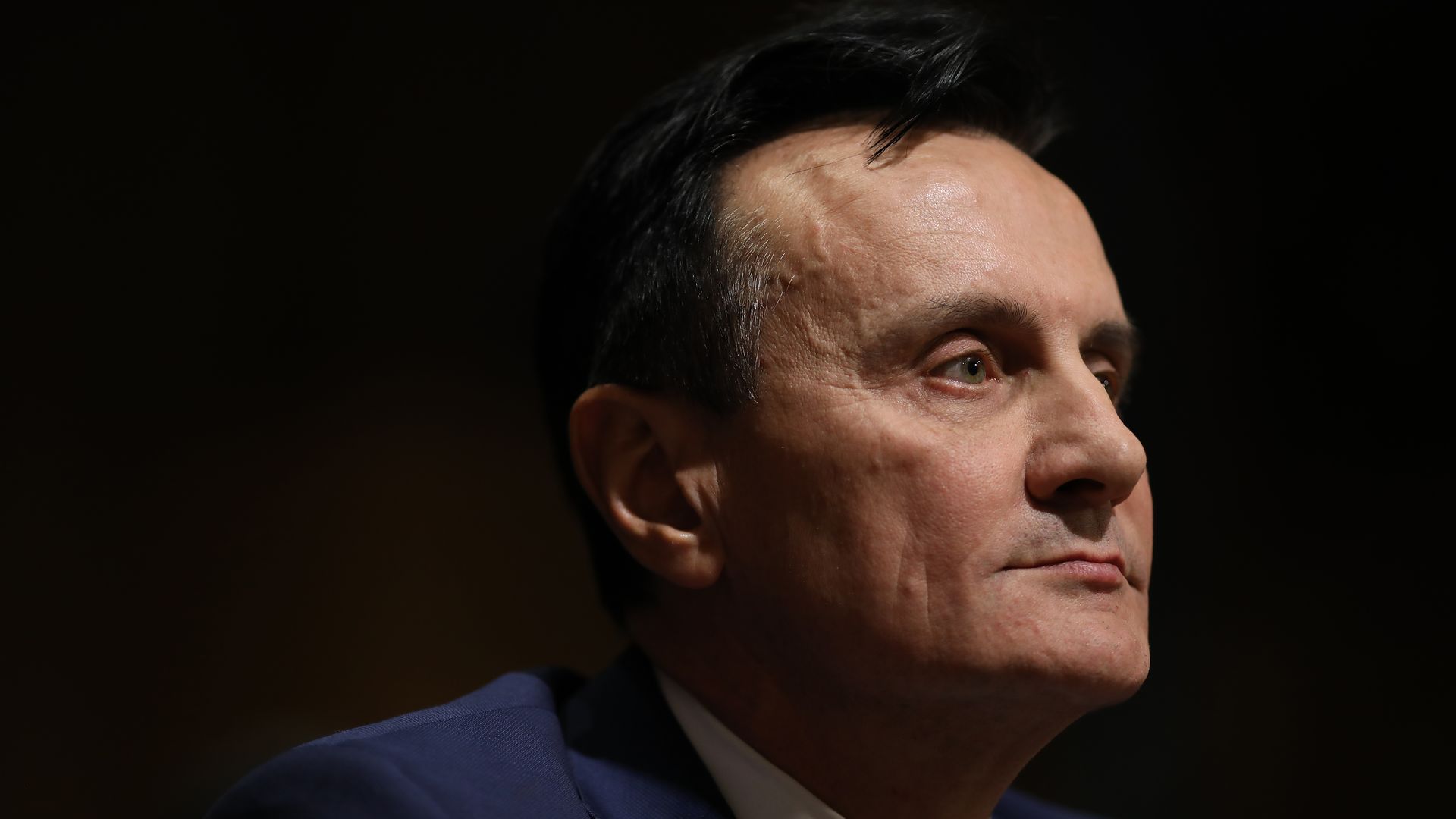 AstraZeneca’s CEO in a suit