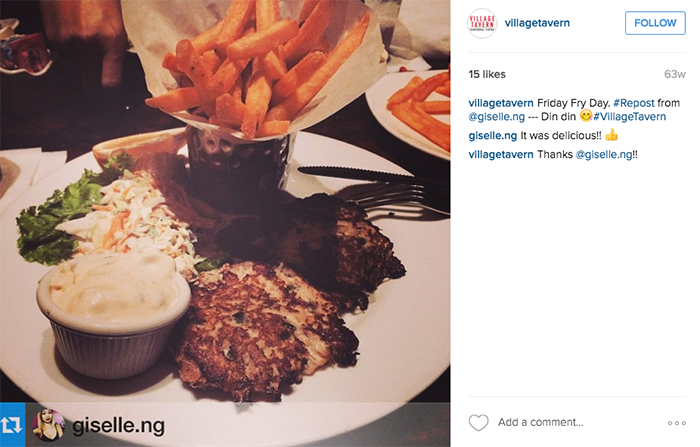 @villagetavern via Instagram 