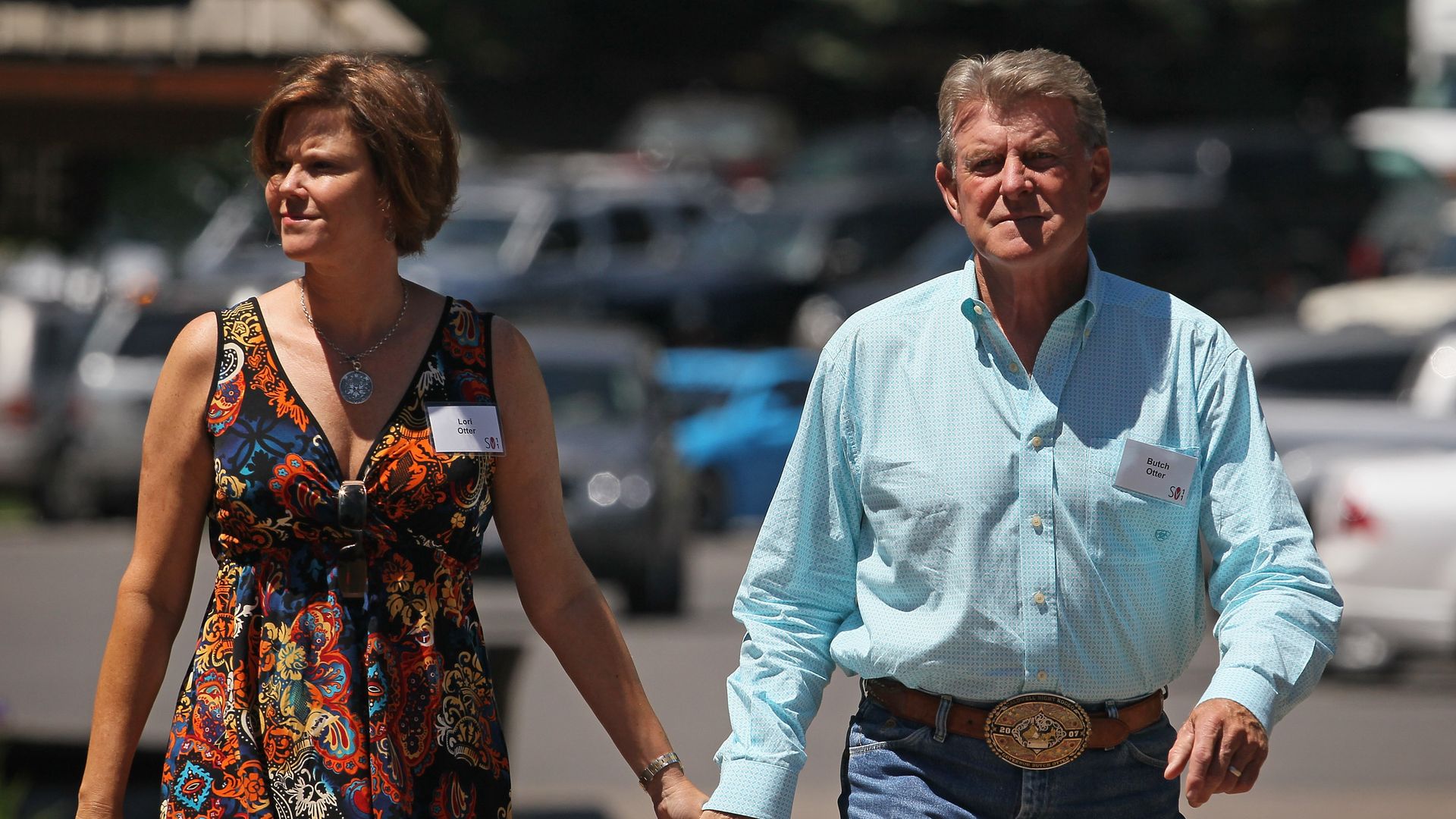 Idaho Gov. Butch Otter and his wife, Lori