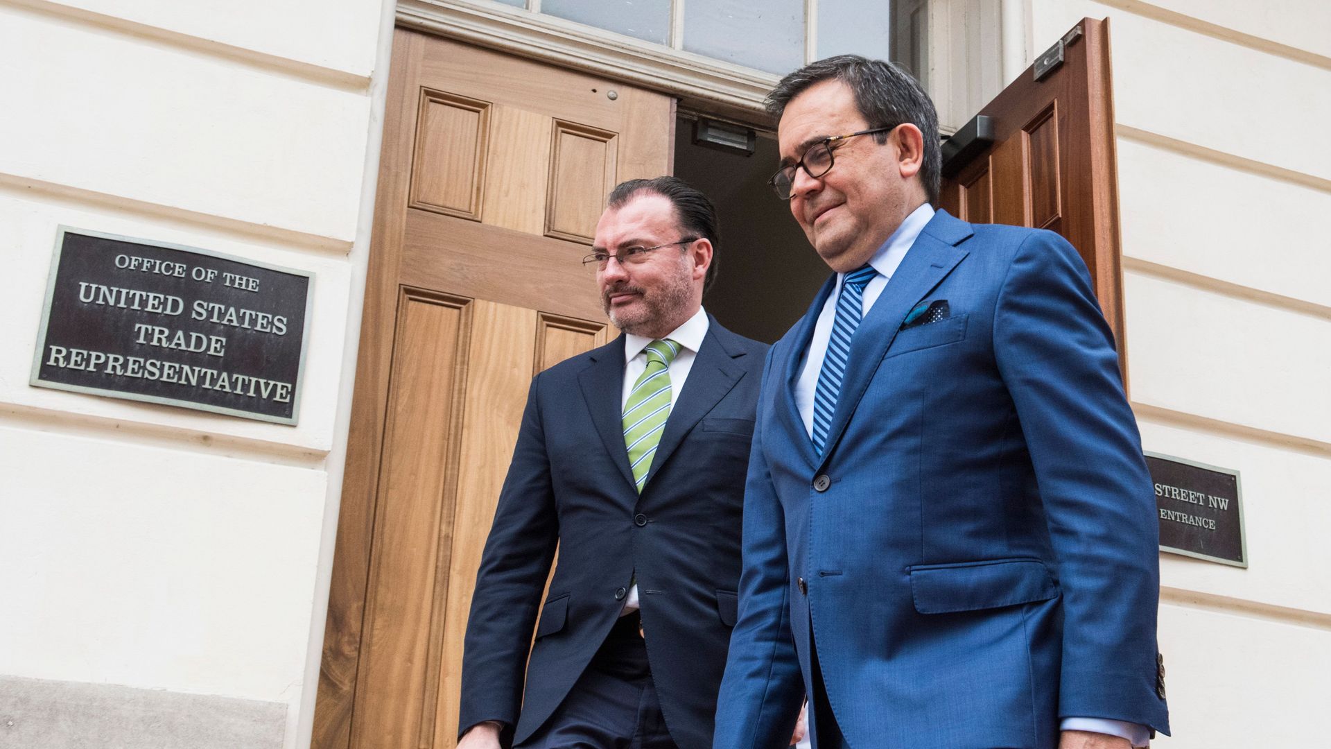 Mexican ministers leaving USTR