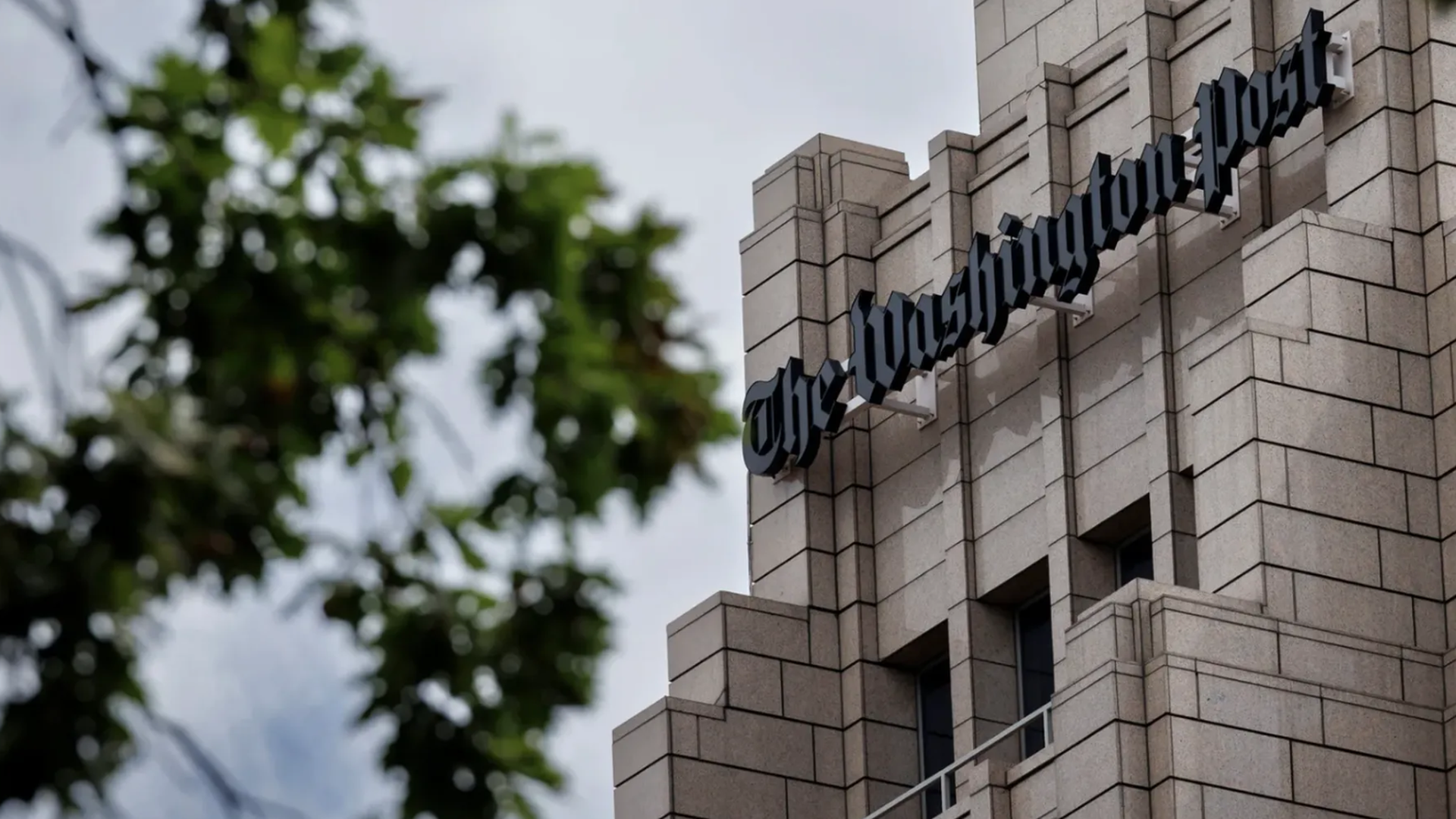 The Washington Post office in Washington, D.C. Photo: Ting Shen/Bloomberg via Getty Images