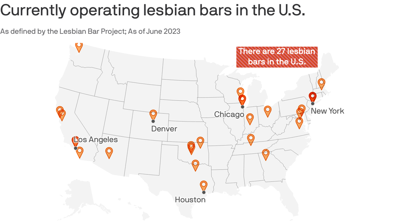 Blush & Blu in Denver is one of the last lesbian bars in the U.S