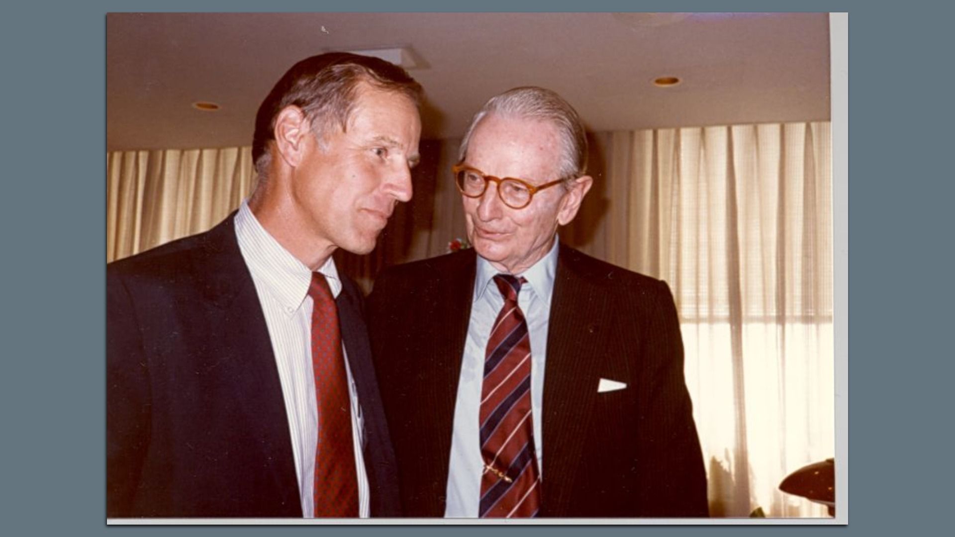 Peter Crisp and Laurance Rockefeller