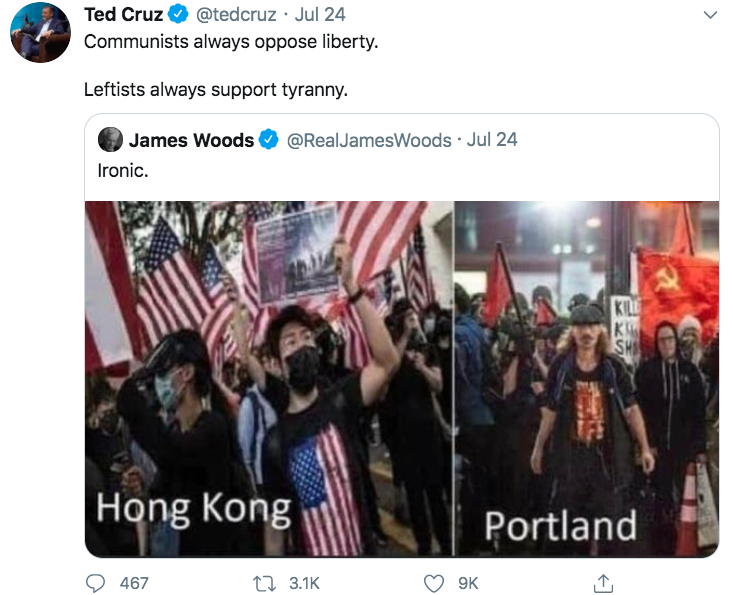 Ted Cruz Twitter screenshot