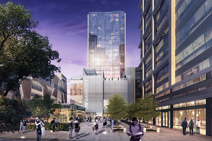 JW Marriott in Uptown Charlotte