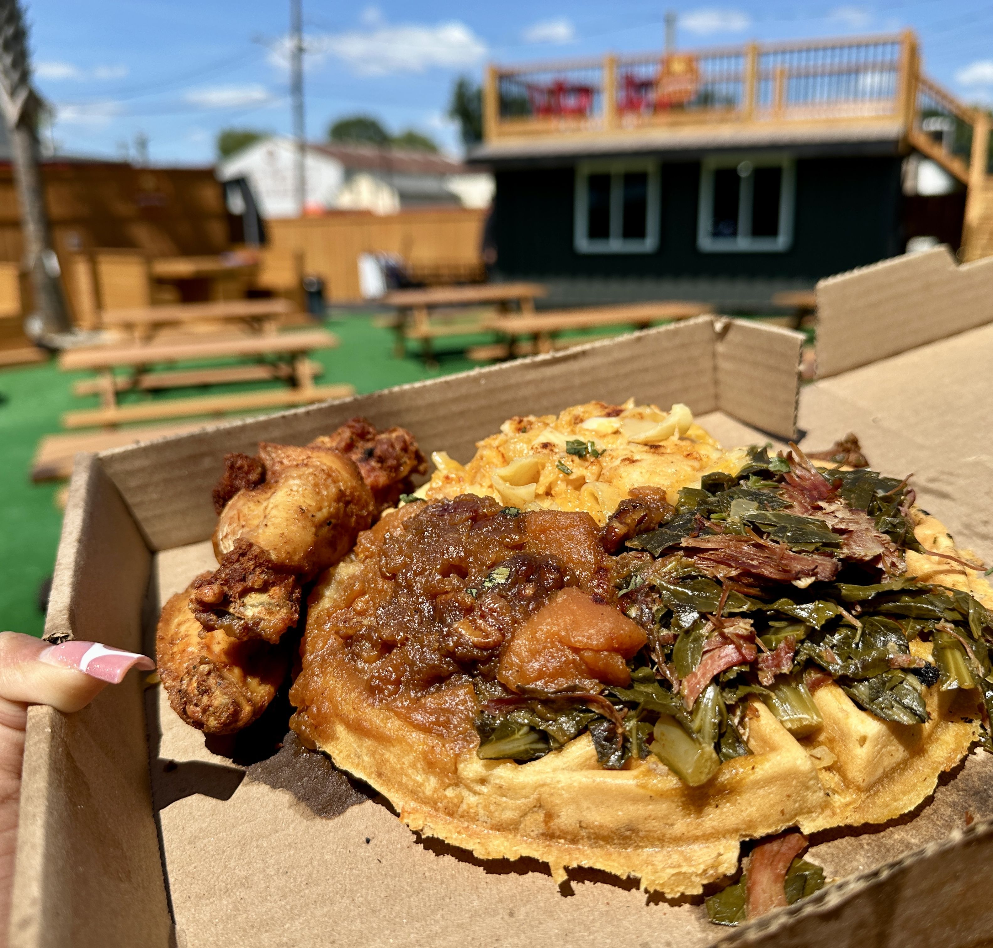 Dababy's restaurant No Knife Chicken & Waffles now open