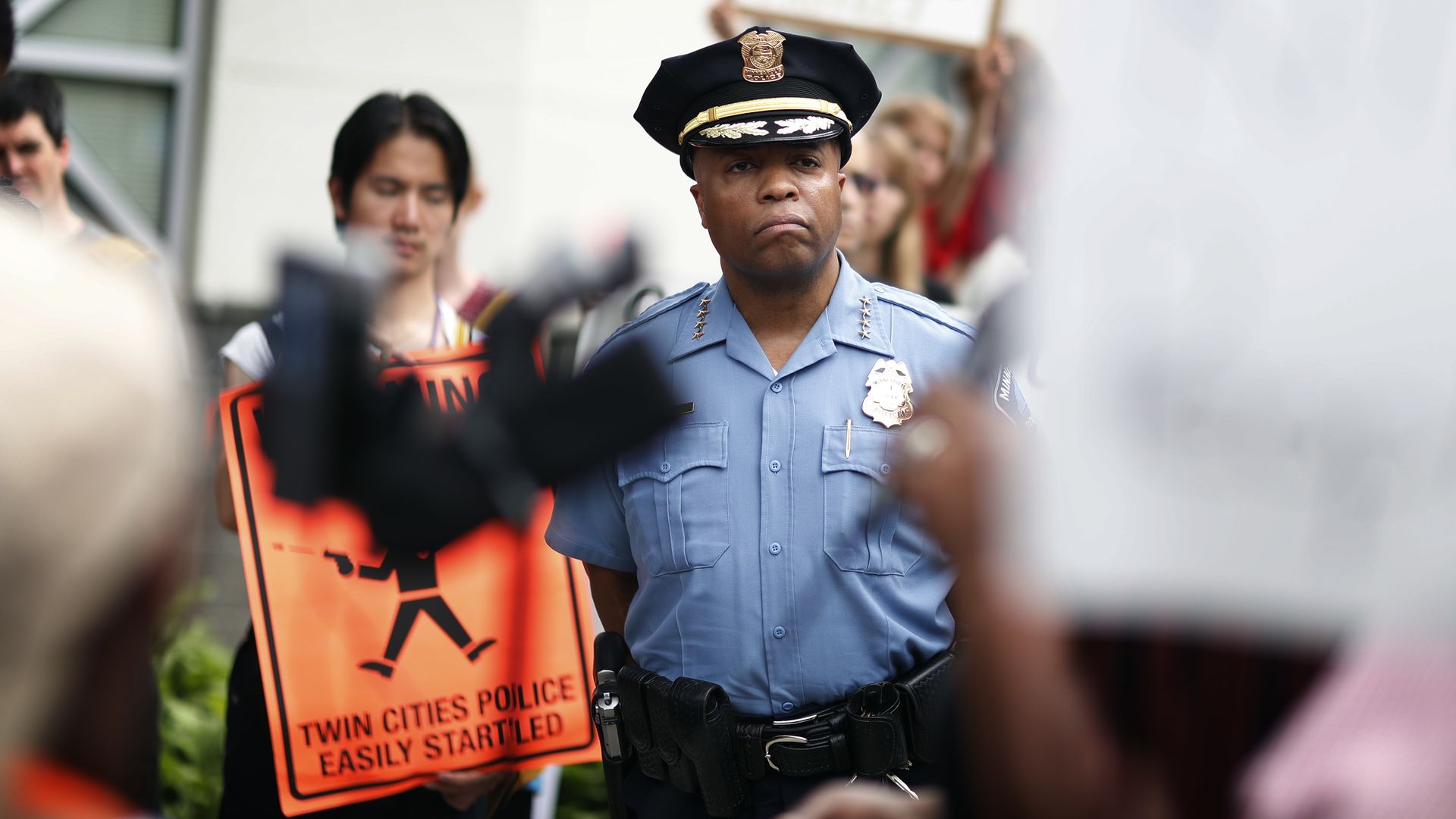 Minneapolis police chief.