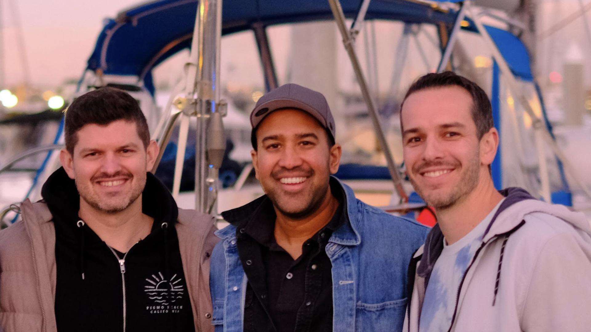 From left to right, Mike Sukmanowsky (CTO), Sachin Kamdar (CEO), and John Levitt (COO)