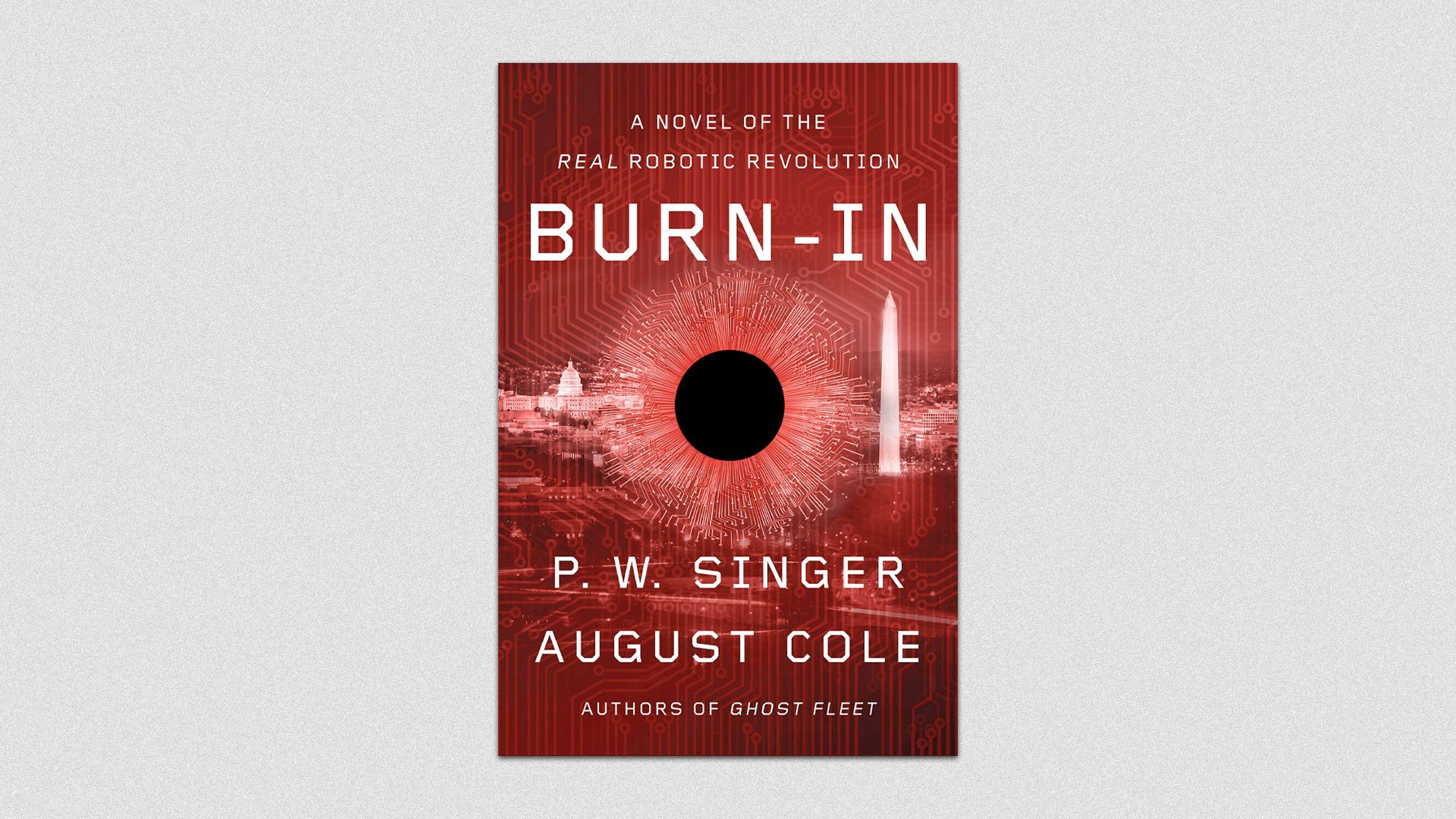 Photo of the cover of the novel "Burn-In"