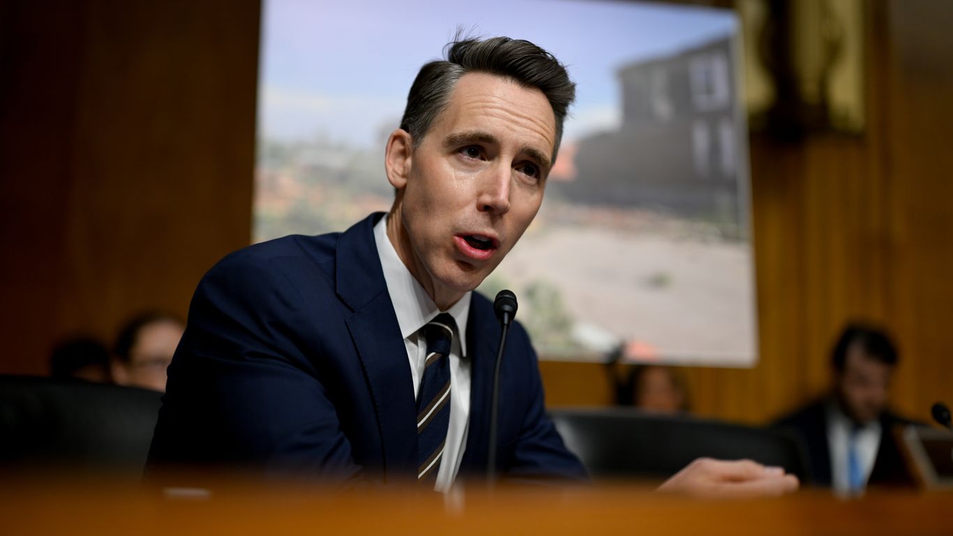 EXCLUSIVE: Republican Sen. Josh Hawley rips AI 