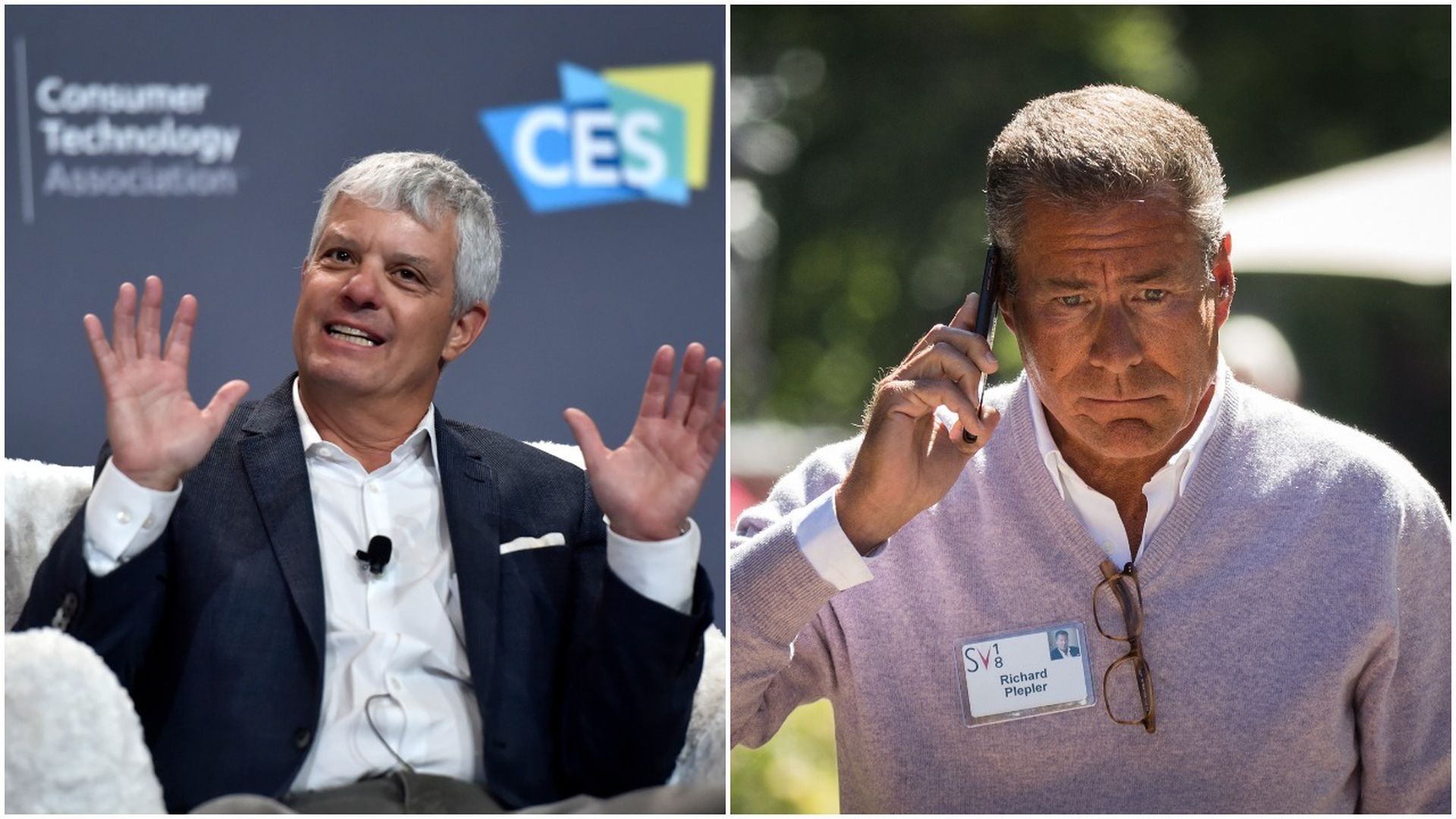 David Levy and Richard Plepler