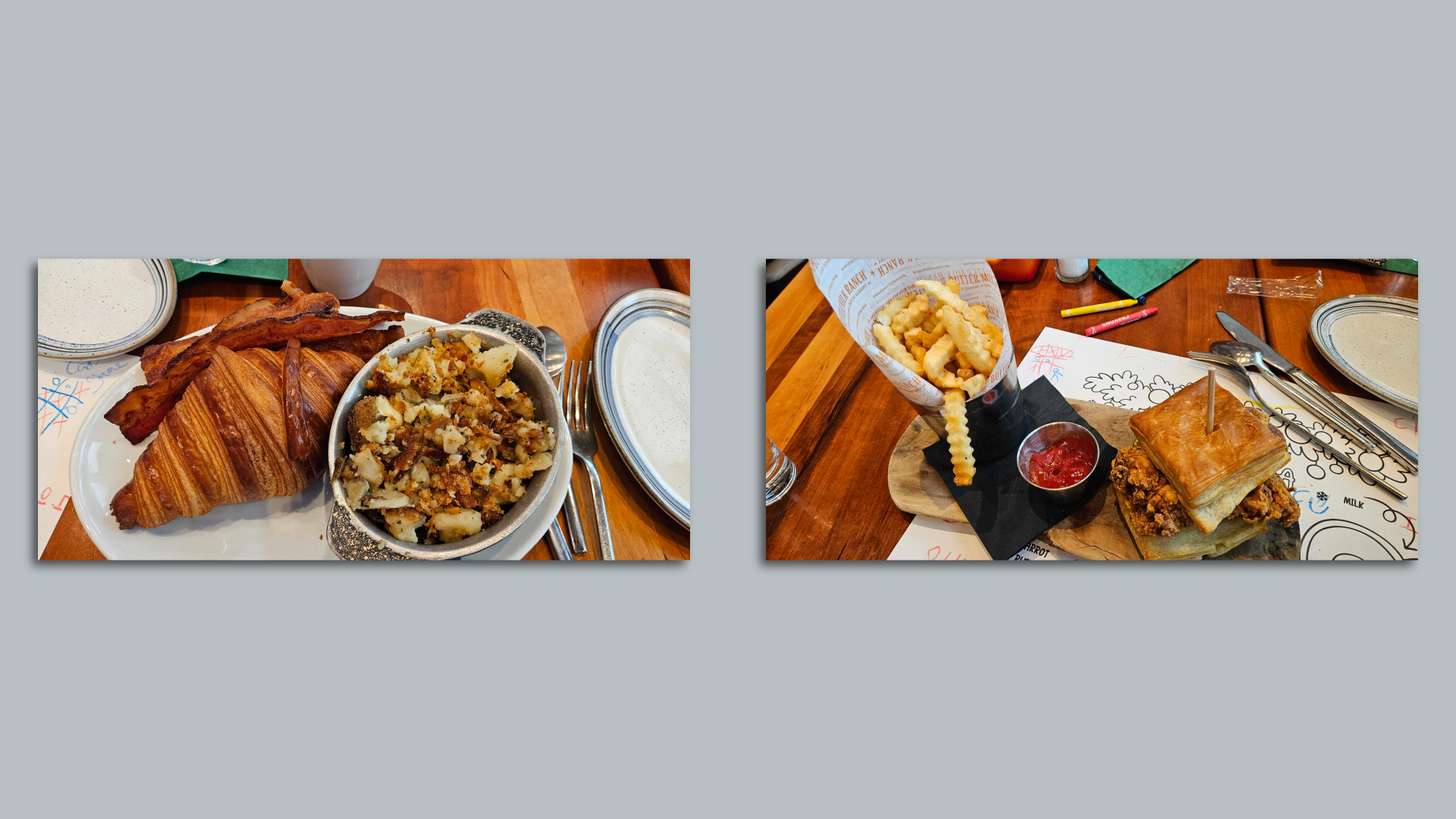 Dishes from Buttermilk Ranch