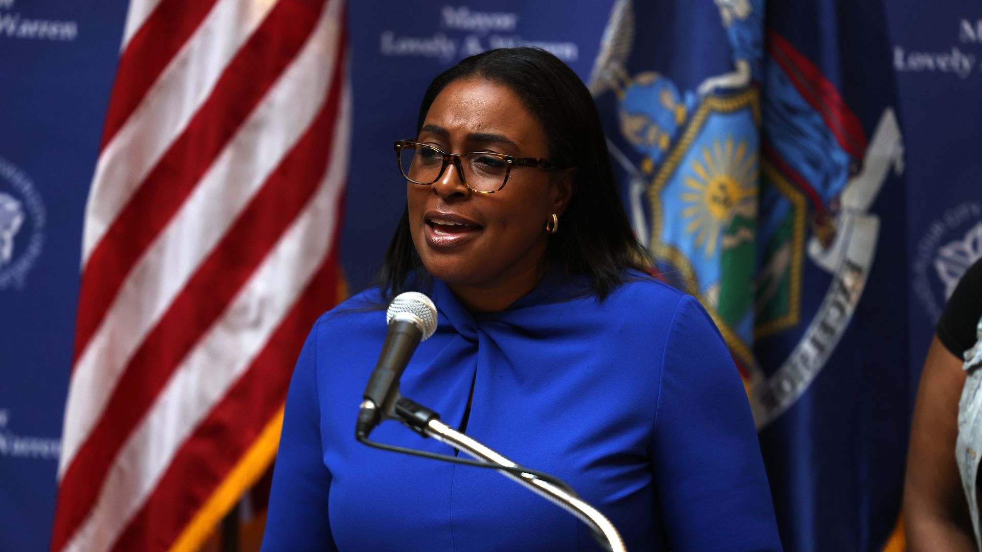 Photo of Rochester Mayor  Lovely A. Warren. 