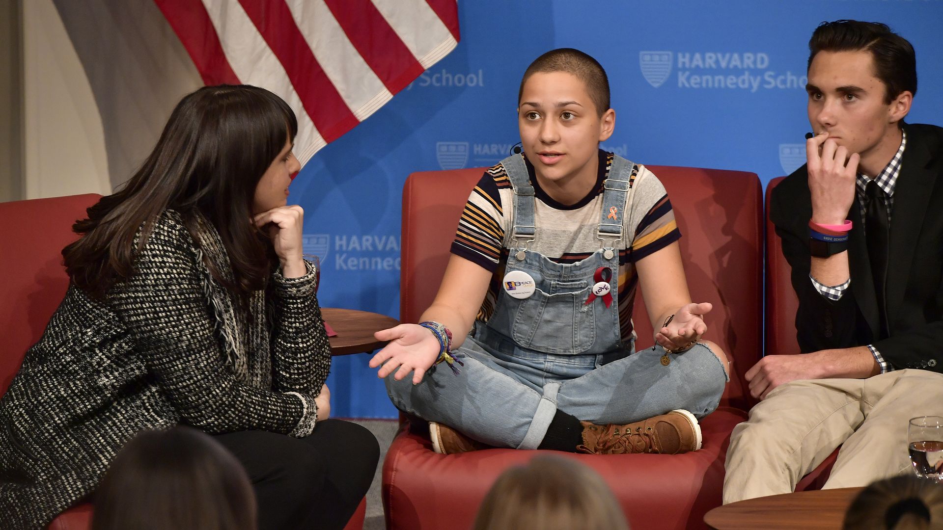 Parkland teens Emma Gonzalez and David Hogg