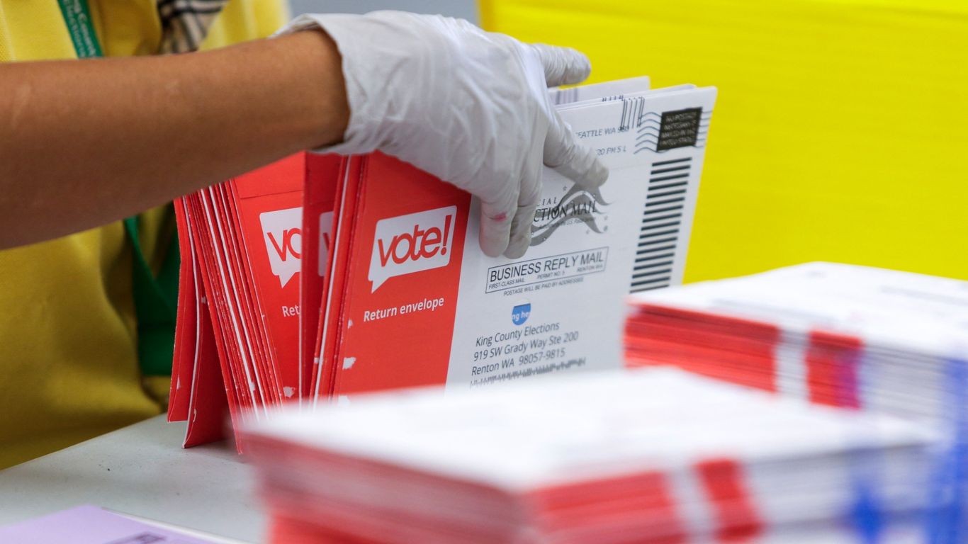 Washington officials urge use of ballot drop boxes amid mail delays