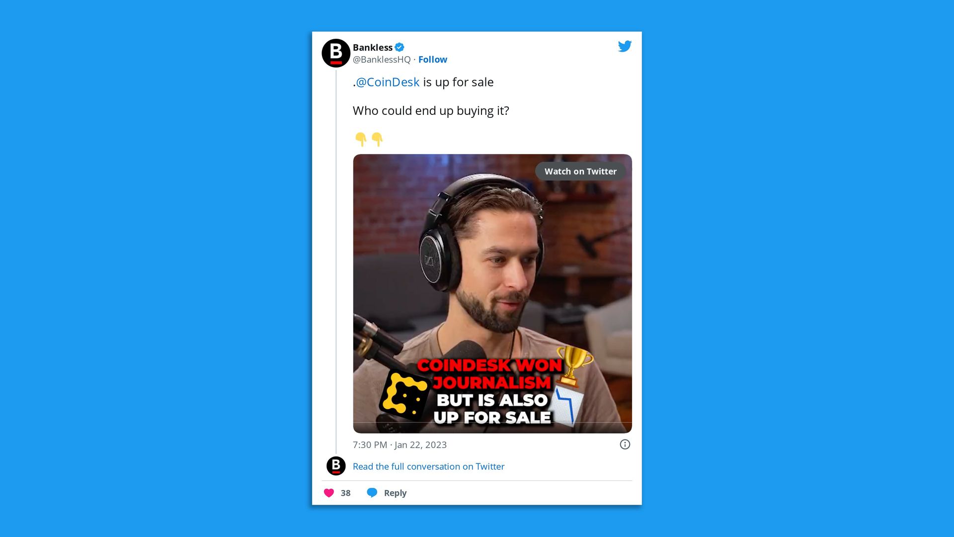 Tweet with video